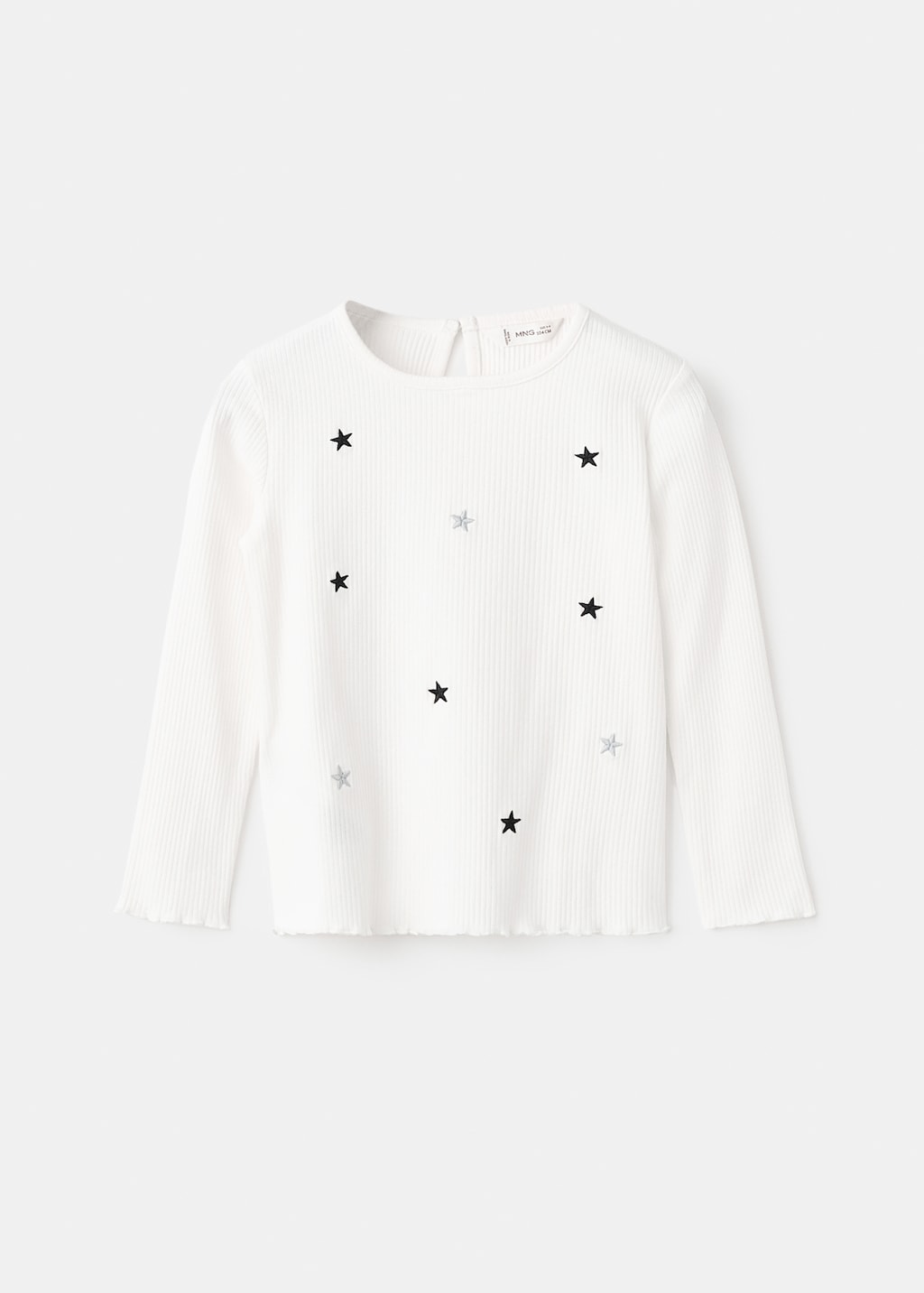 Embroidered stars T-shirt