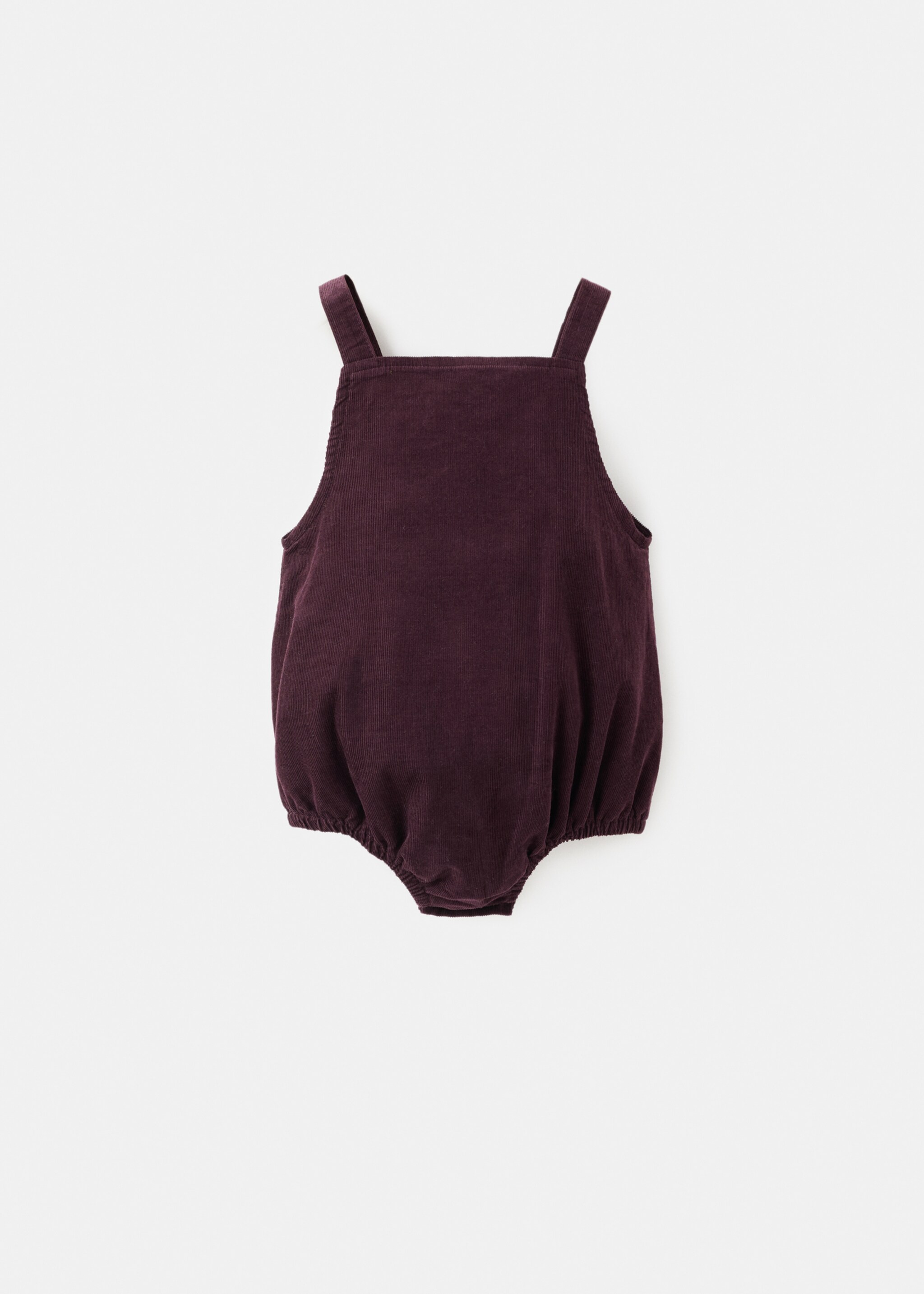 Romper suit micro - Reverse of the article, Burgundy. Ref: 17016732-00.