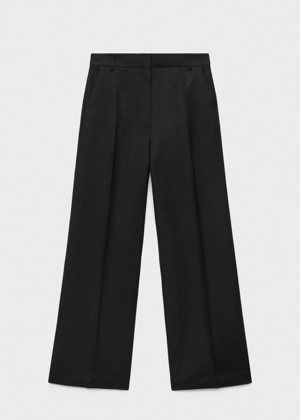 Straight-fit linen suit pants - image 5