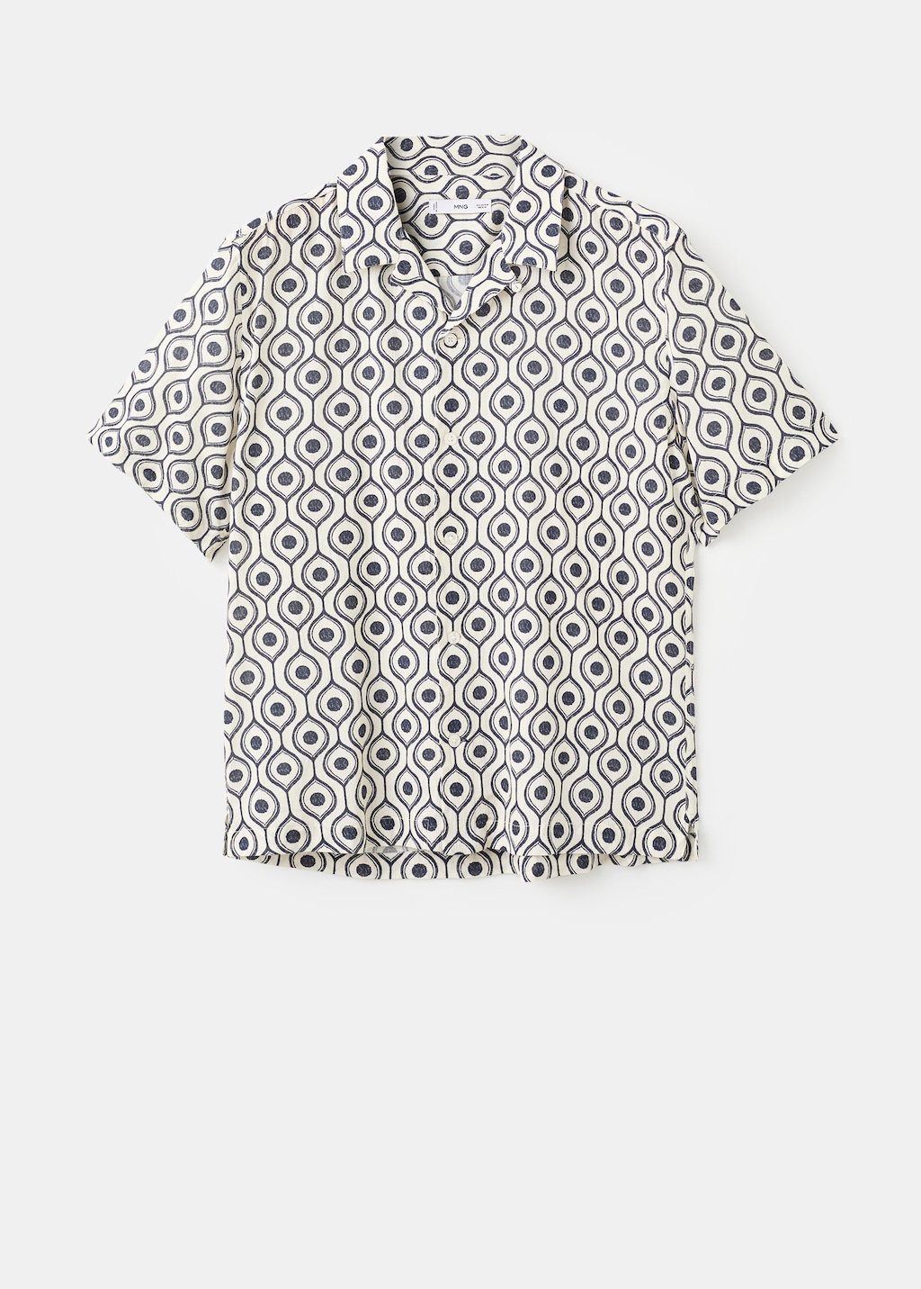 Relaxed-fit printed shirt