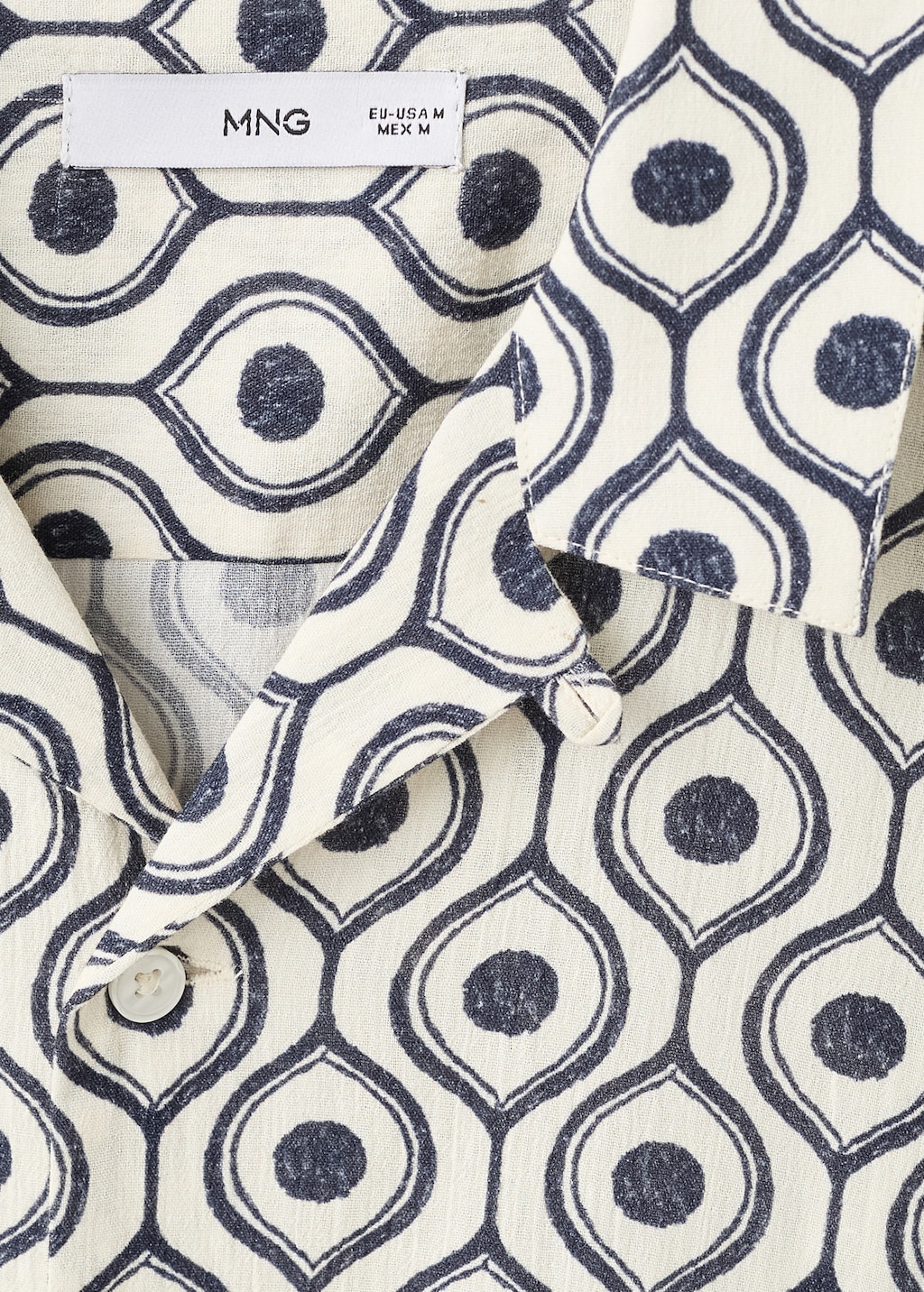 Relaxed-fit printed shirt