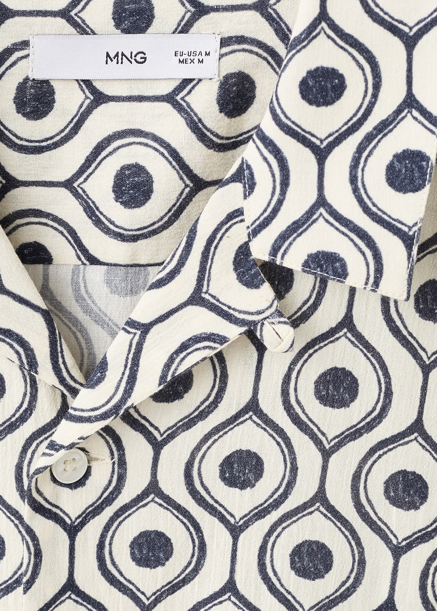 Camisa estampada relaxed fit - Detalle del artículo 8