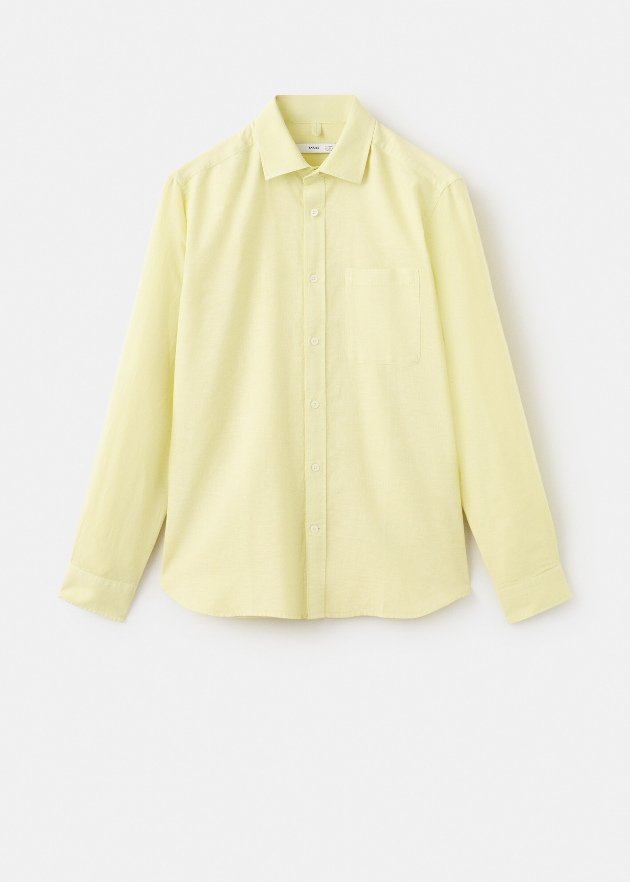 Shirt avispah-h - Article without model, Neon Yellow. Ref: 17016743-00.