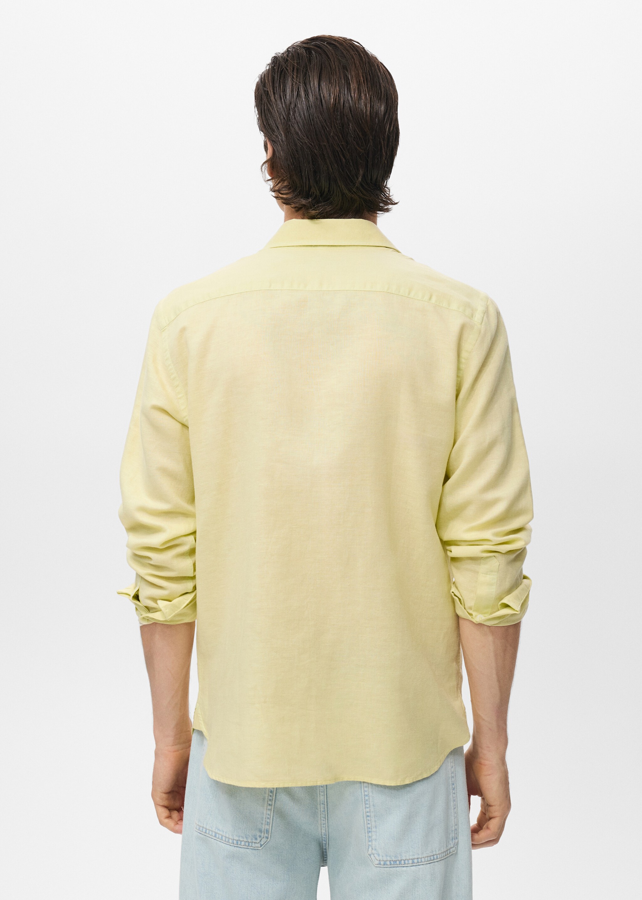 Shirt avispah-h - Reverse of the article, Neon Yellow. Ref: 17016743-00.