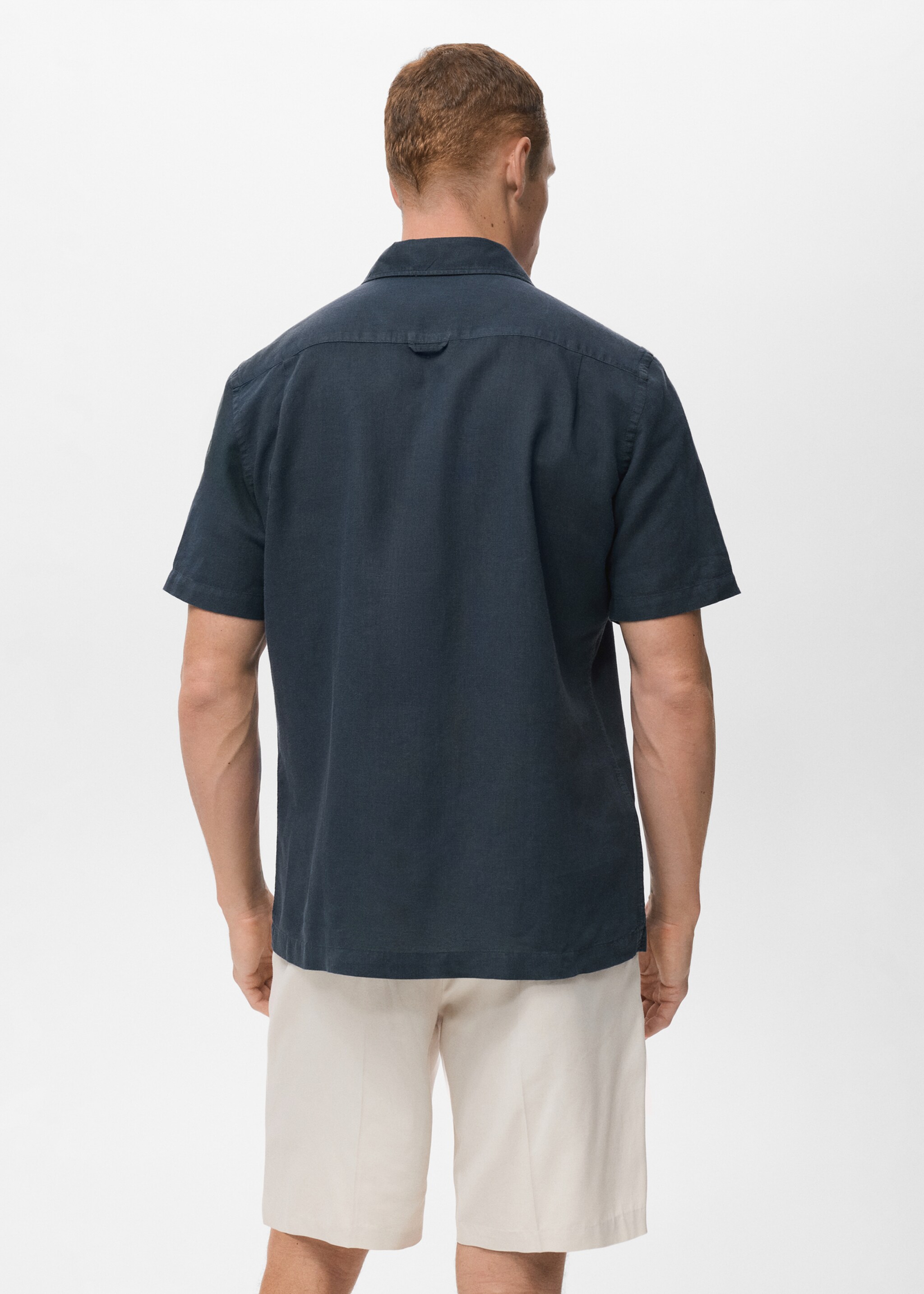 Shirt antsh-h - Reverse of the article, Navy. Ref: 17016744-00.