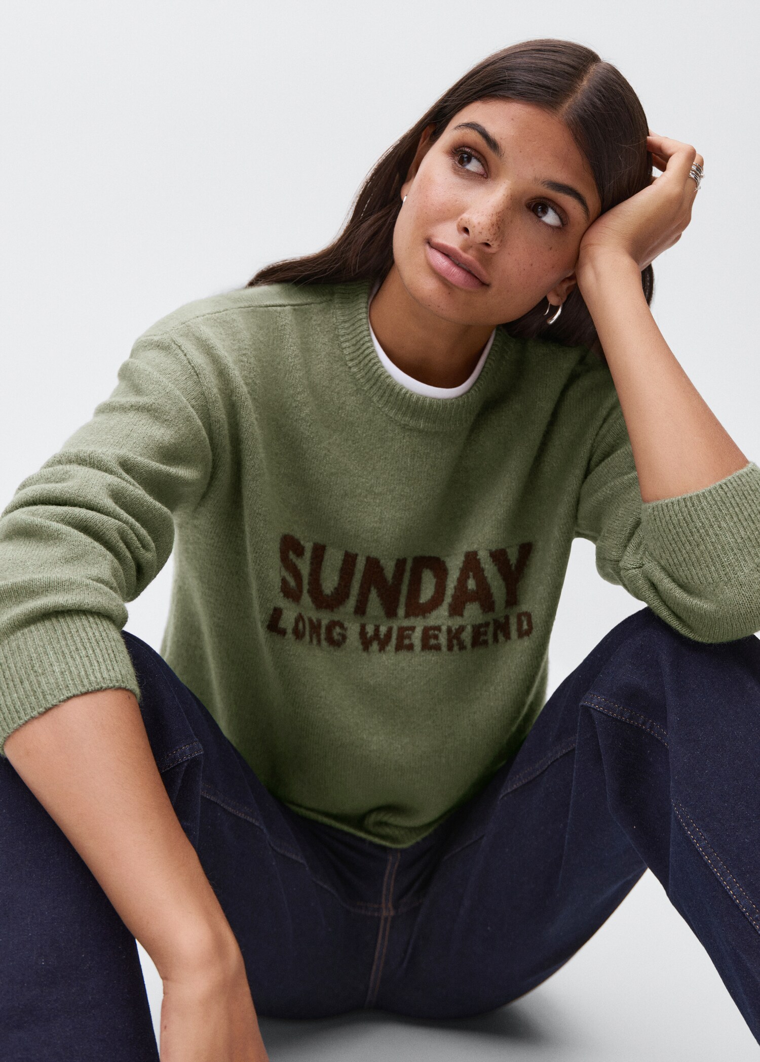 Knit embroidered sweater - Details of the article 6