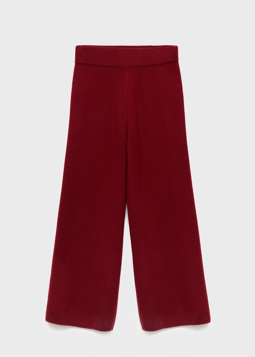 Thick cashmere pants