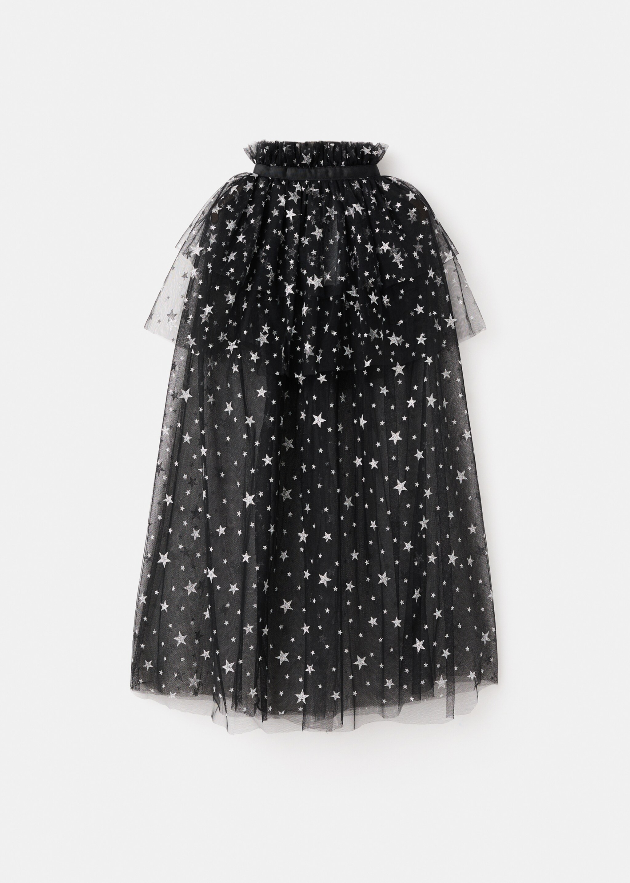 Capa disfraz estrellas - Plano medio, Negro. Ref: 17017136-00.