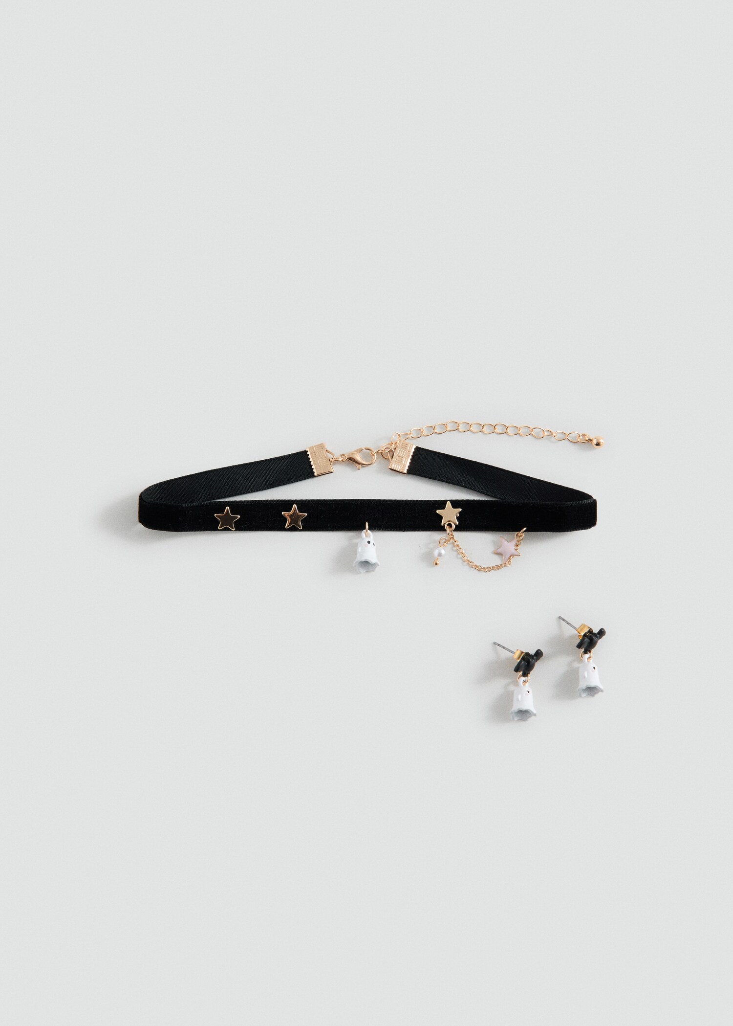 Halloween necklace and earring set - Article without model