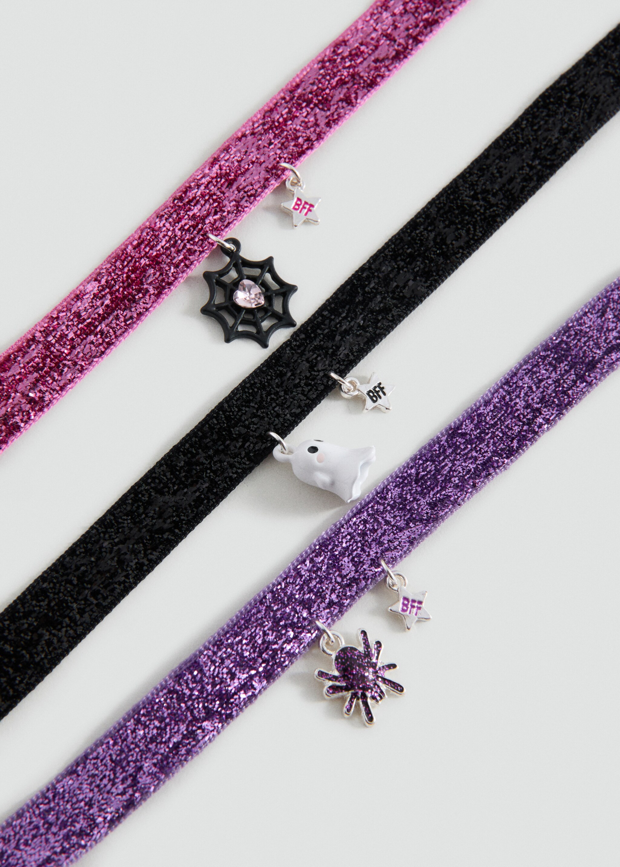 Necklace hallobff - Medium plane