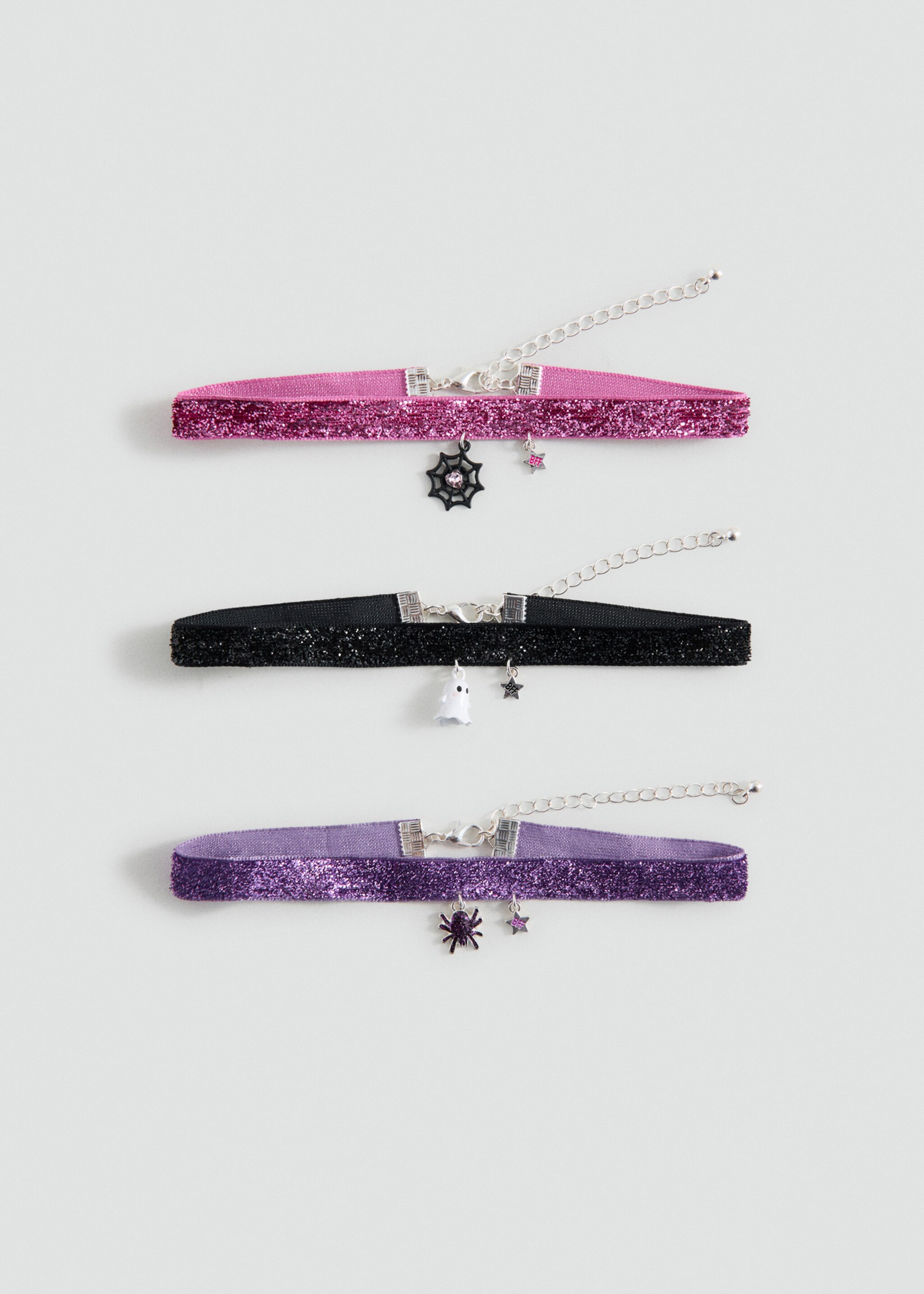 Pack of 3 chokers - Article without model, Orange. Ref: 17017138-00.