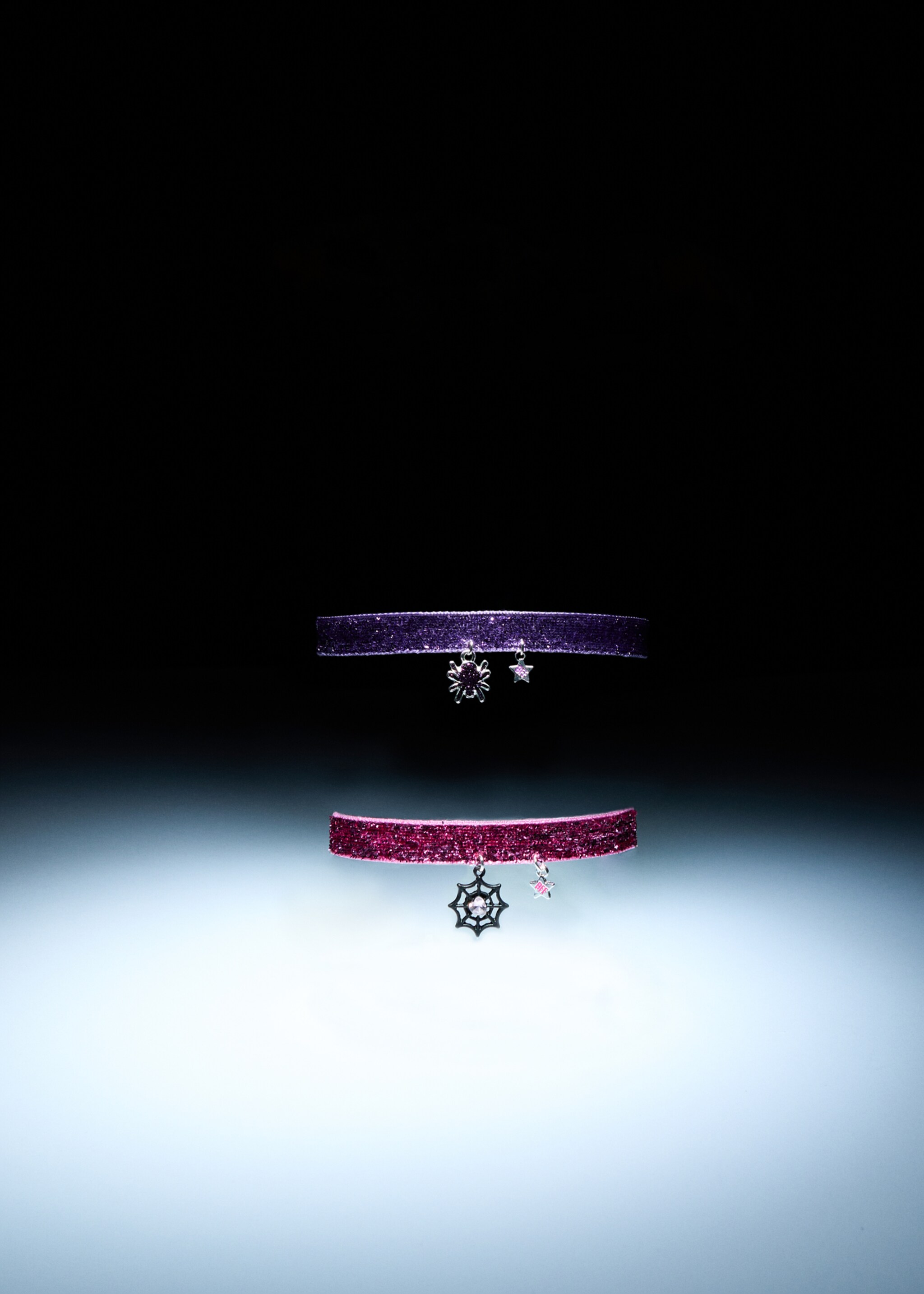 Pack of 3 chokers - Details of the article 5, Orange. Ref: 17017138-00.