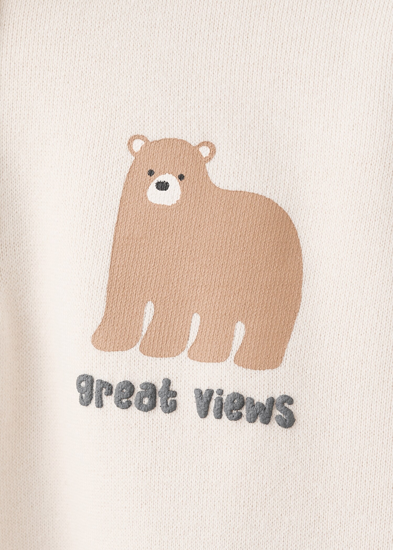 Sudadera estampada oso - Detalle del artículo 8