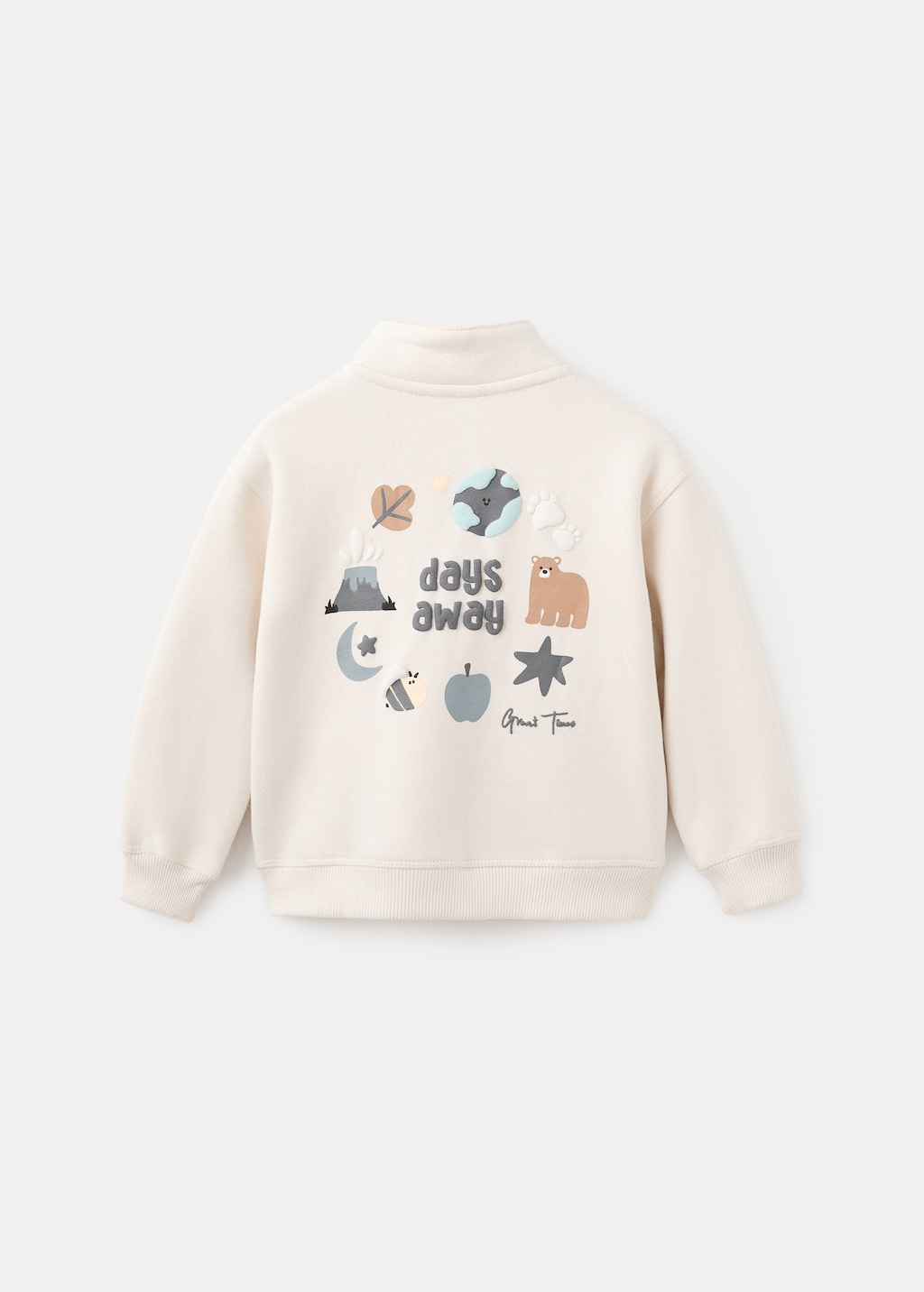Bear print sweatshirt