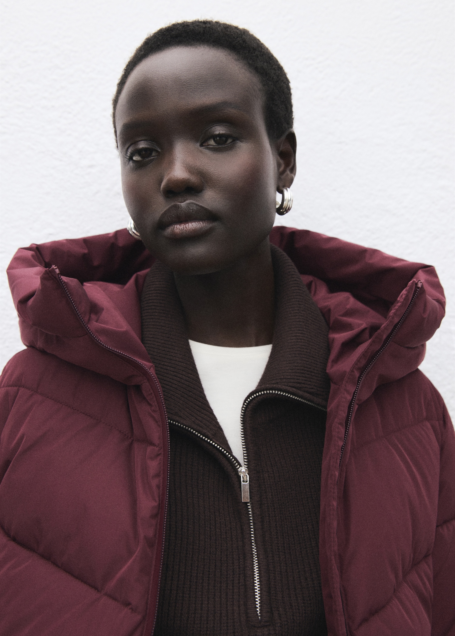 Anorak matelassé capuche - Détail de l'article 1