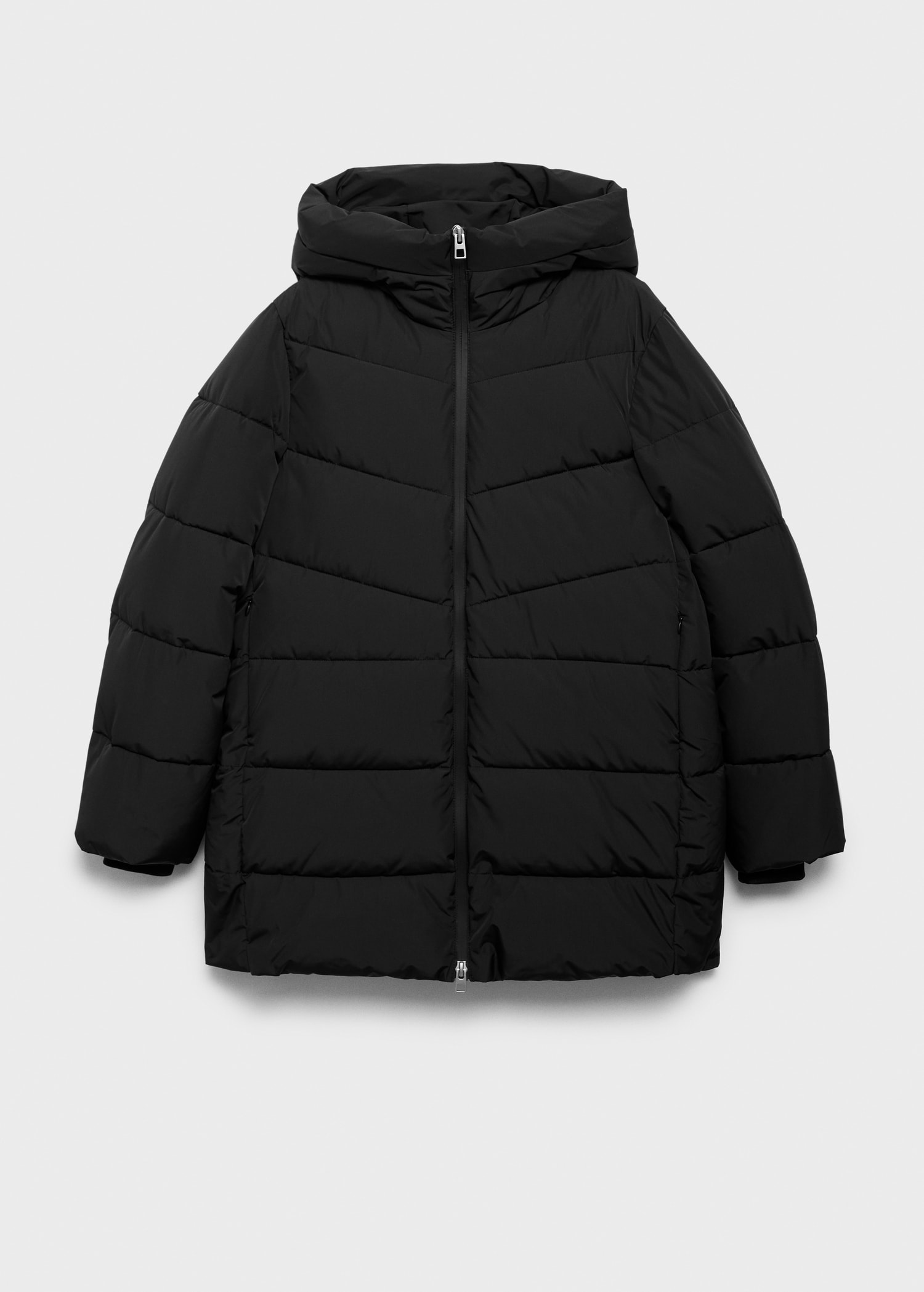 Anoraque acolchoado capuz - Artigo sem modelo