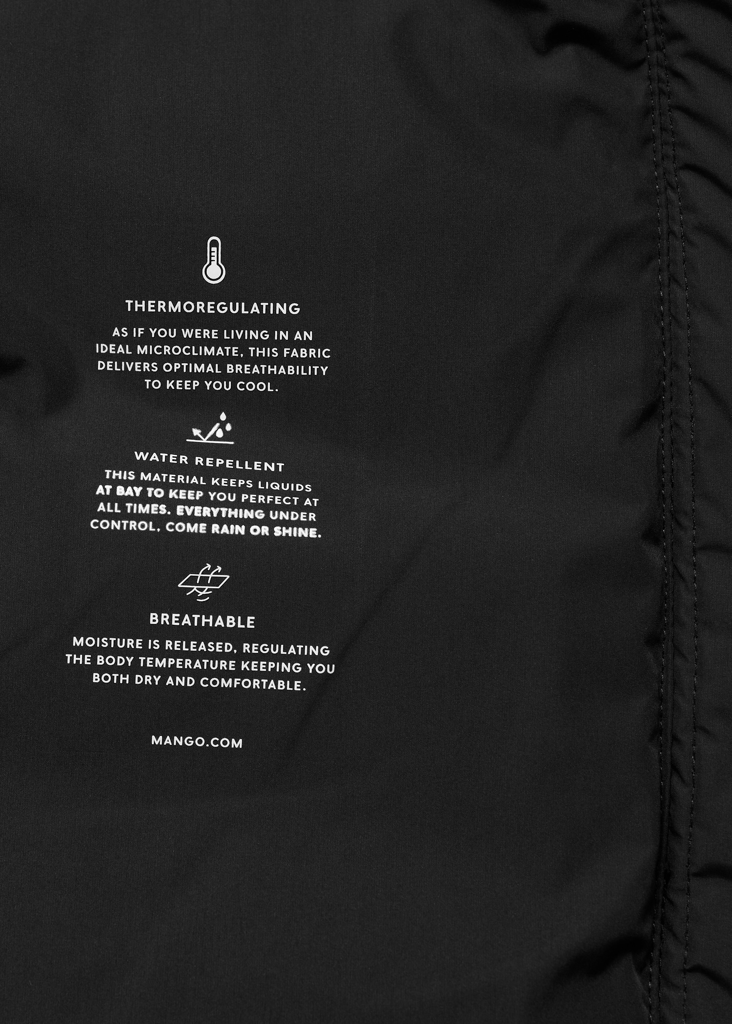 Anoraque acolchoado capuz - Pormenor do artigo 0