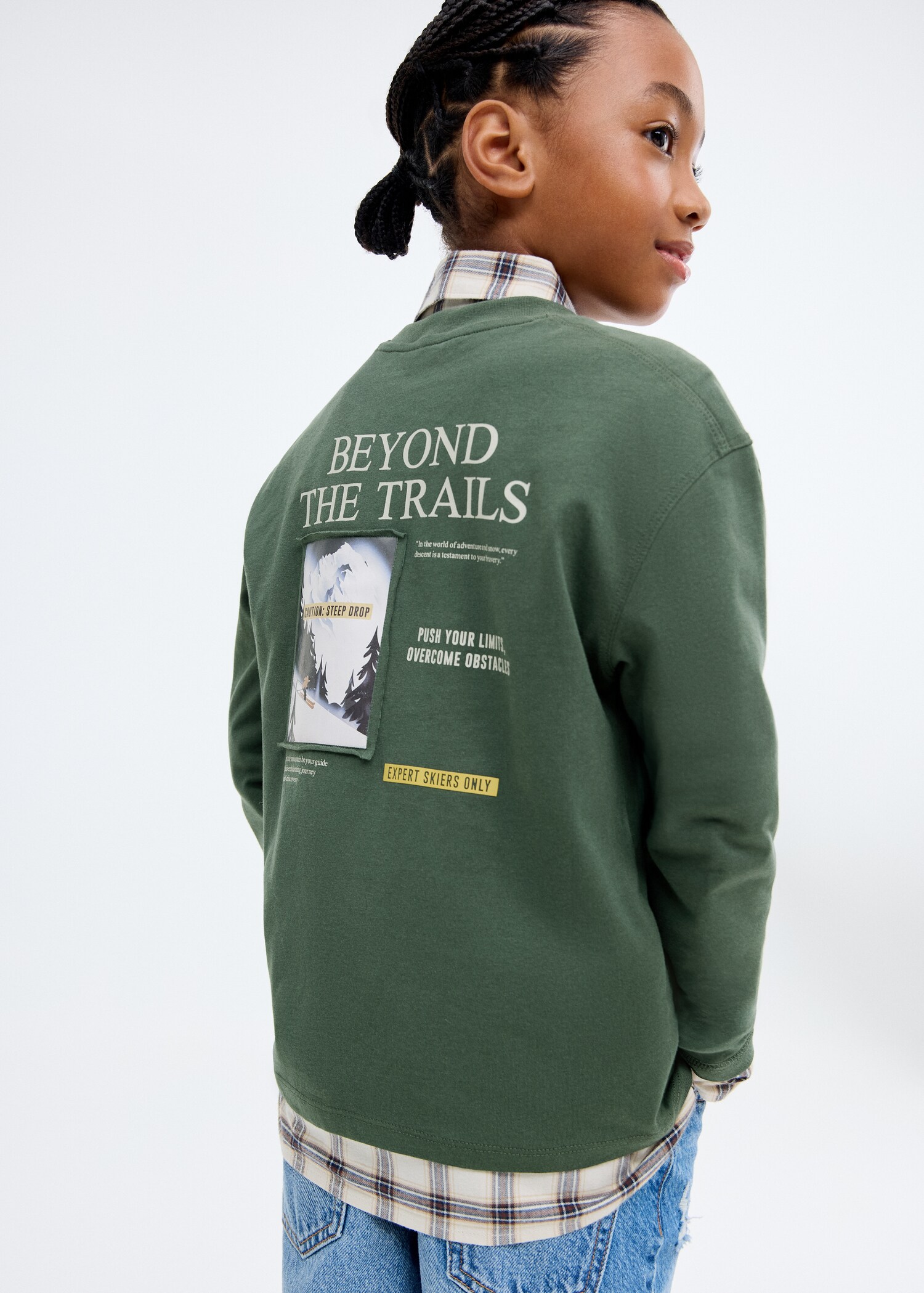 Bedrucktes Baumwoll-T-Shirt - Detail des Artikels 1
