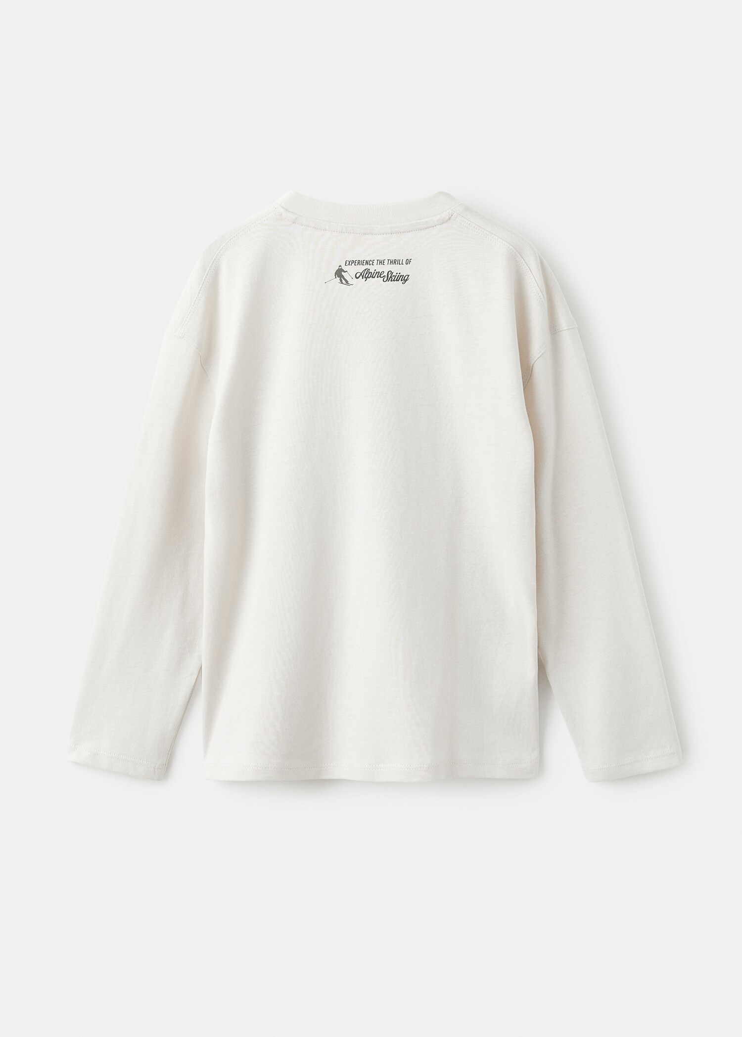 Camiseta bordada estampada - Reverso del artículo