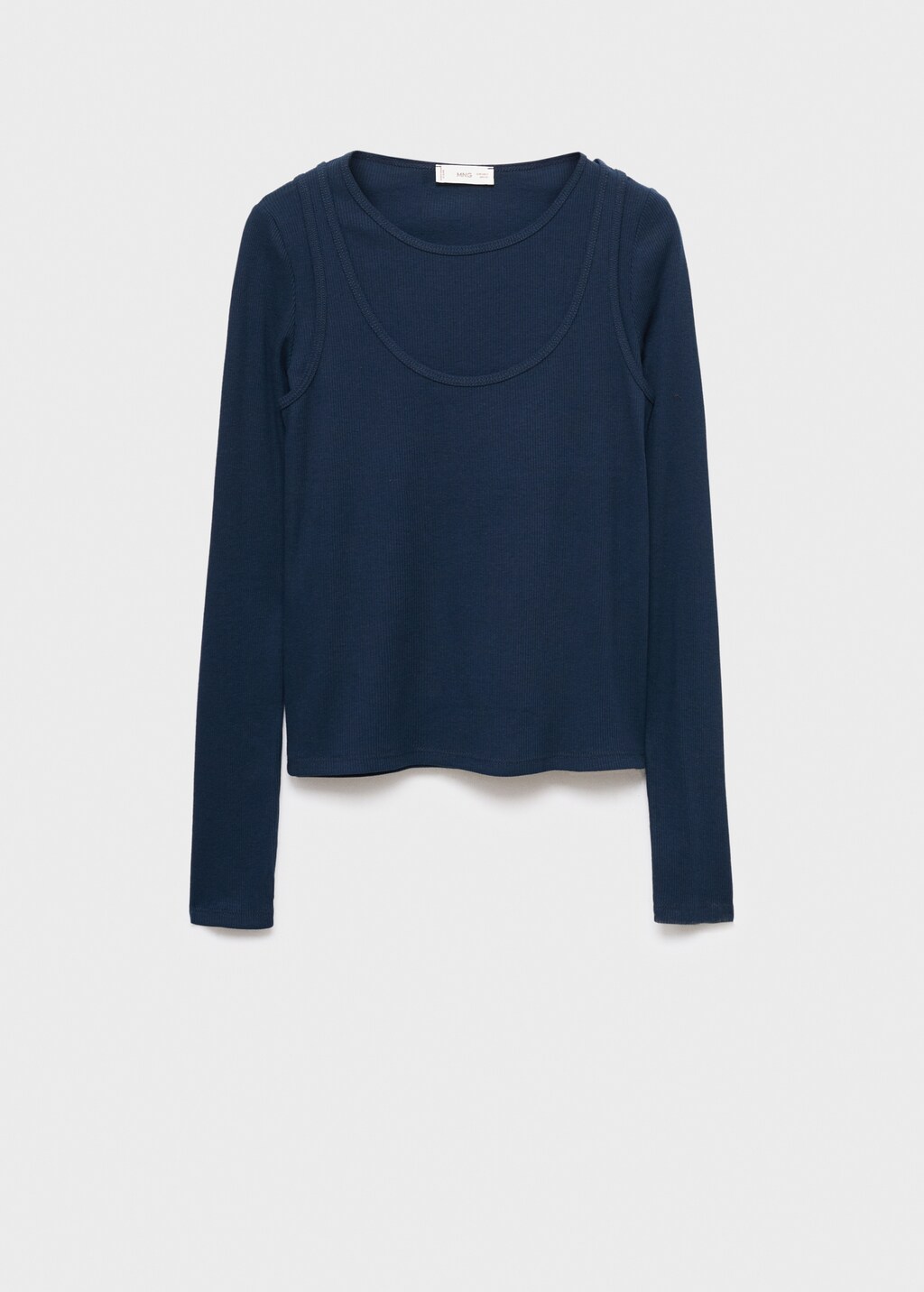 トップス WY x BEP LAYERED L/S TEE NAVY XL W's Long Sleeve Layering Tee – PB5star