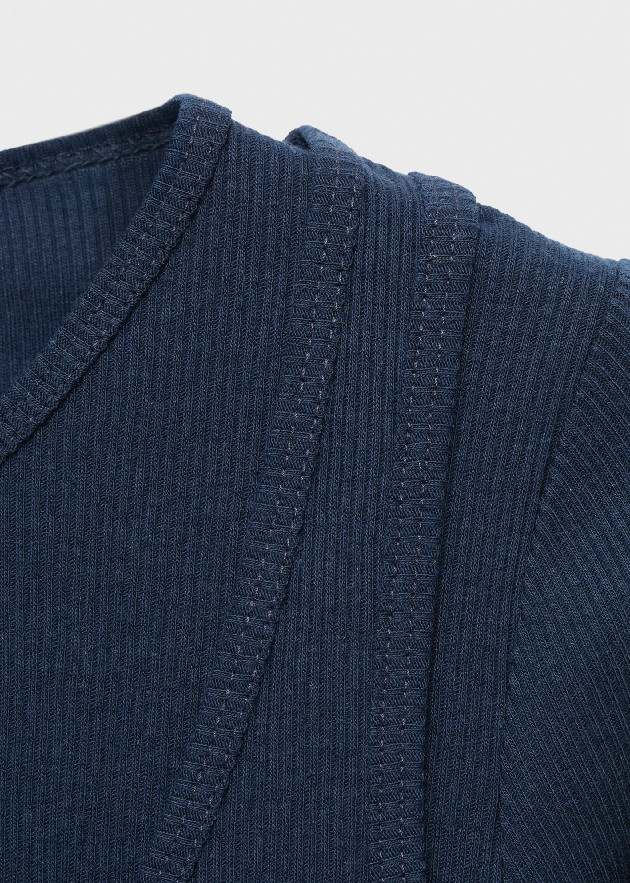 Camiseta doble capa - Detalle del artículo 8, Azul marino. Ref: 17017778-00.
