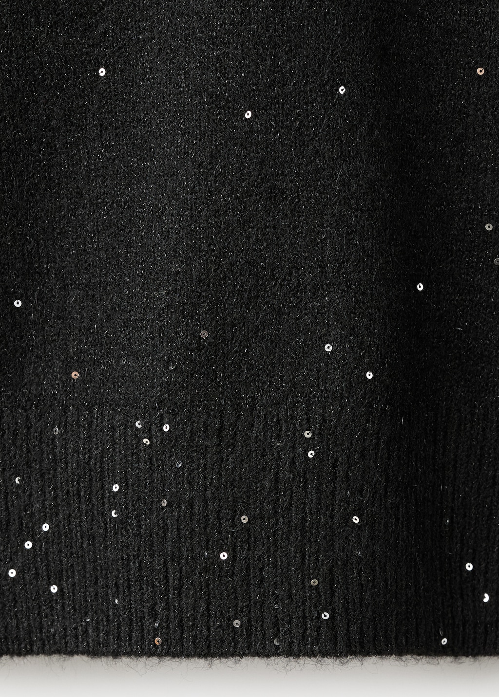 Knit paillette sweater