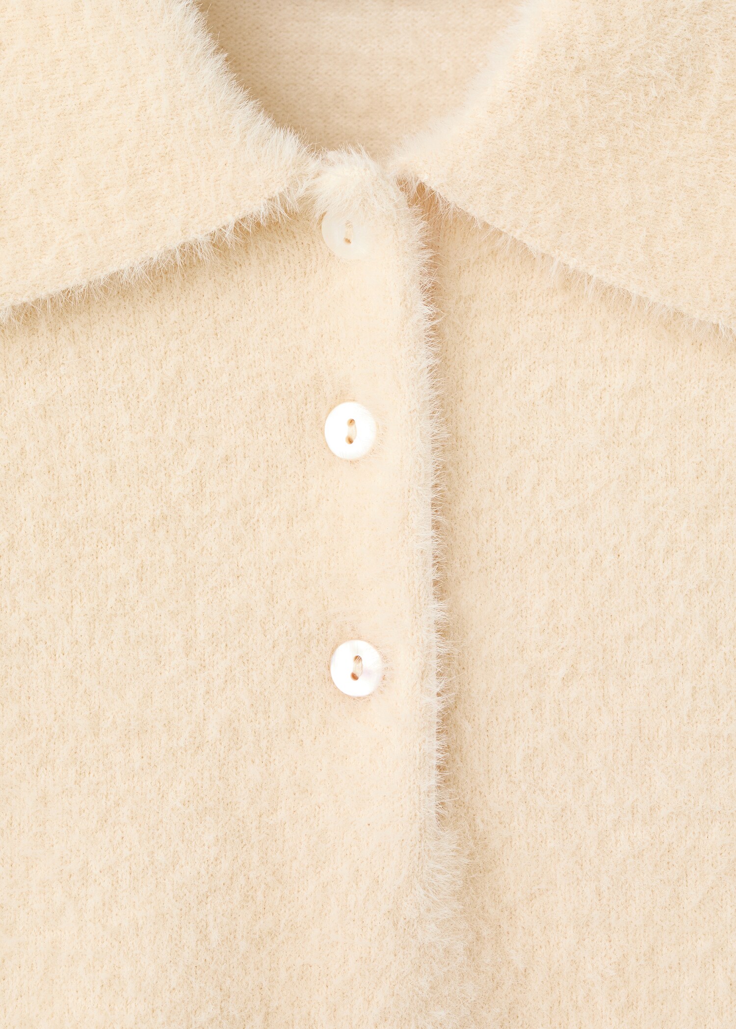 Jersey efecto pelo cuello polo - Detalle del artículo 8