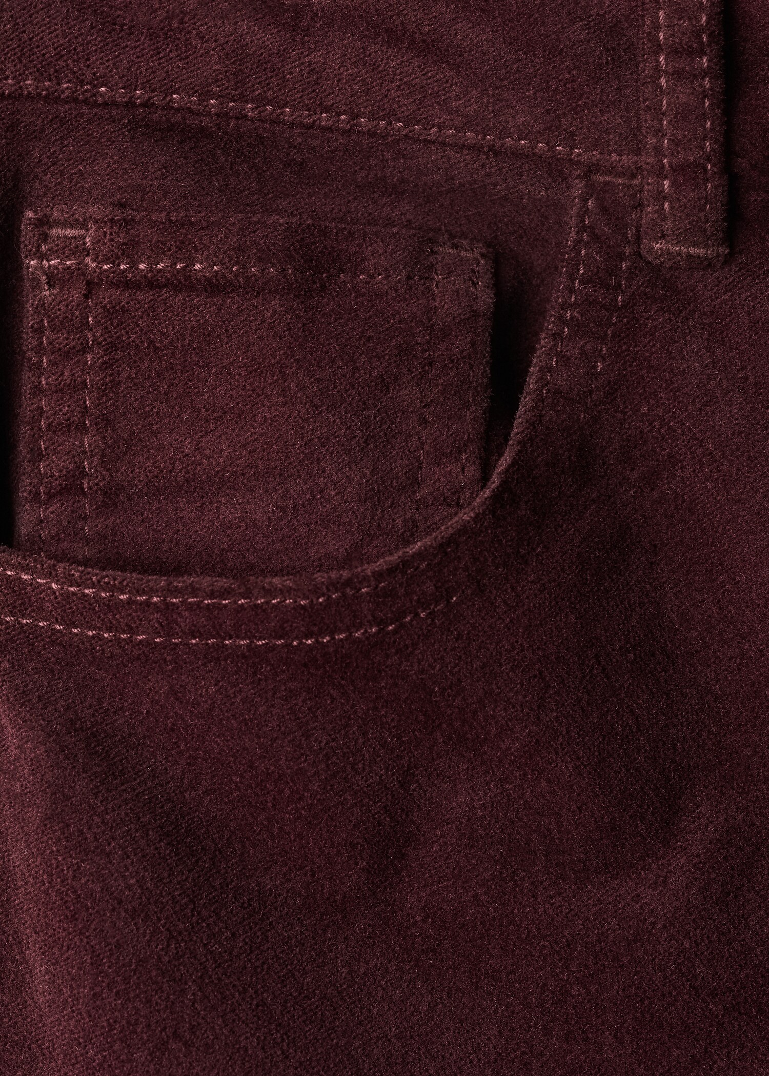 Jeans flare terciopelo - Detalle del artículo 0