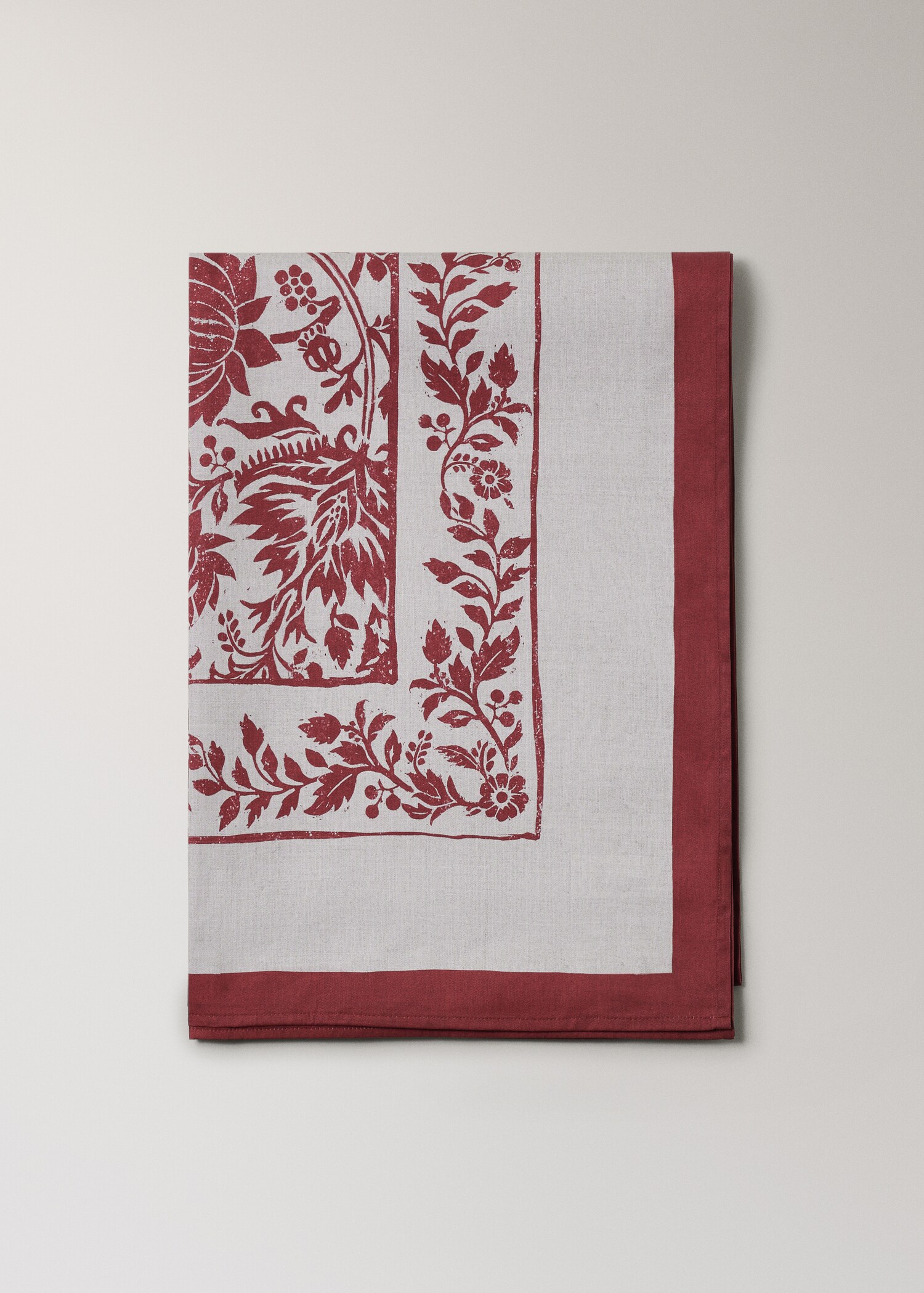 Tovaglia twill di cotone uni 2-4 persone - Dettaglio dell'articolo 3