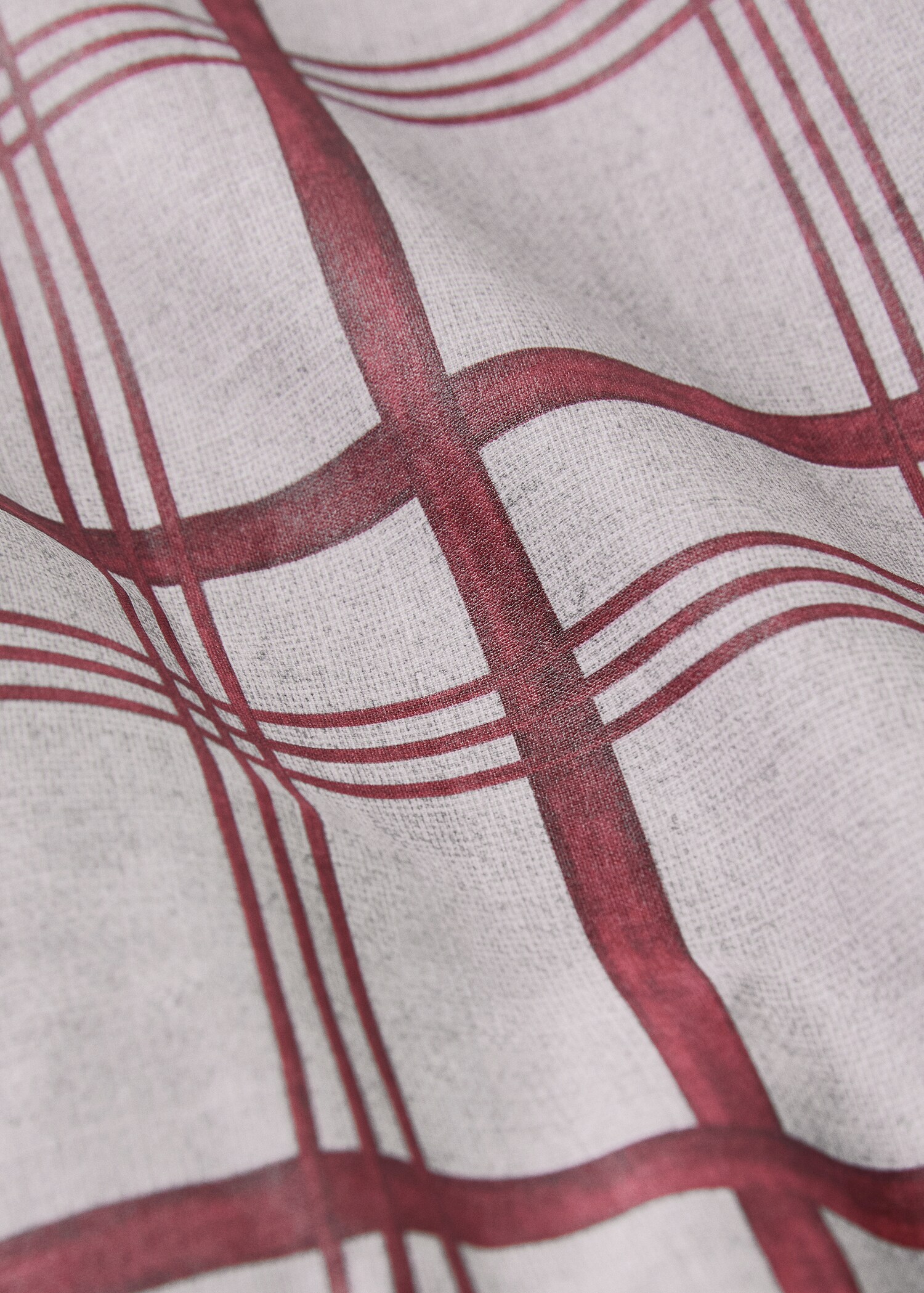 Față de masă rezinată cu dungi imprimate pentru 8 până la 10 persoane - Detaliu al articolului 2