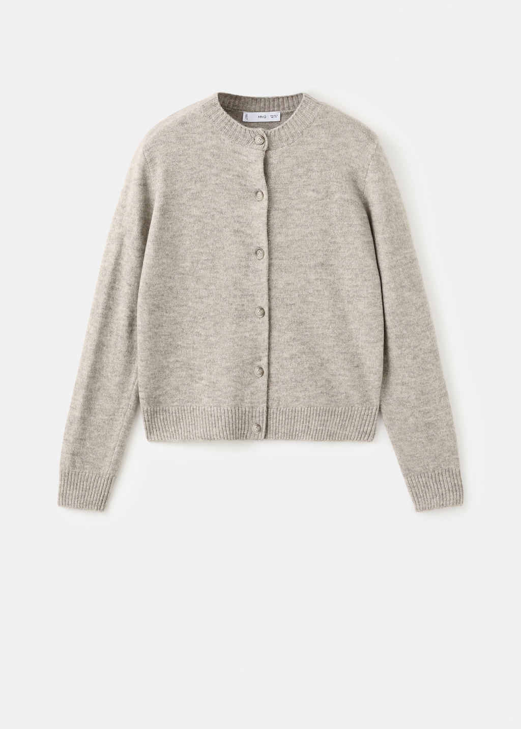 Mango Knitted button cardigan thumbnail