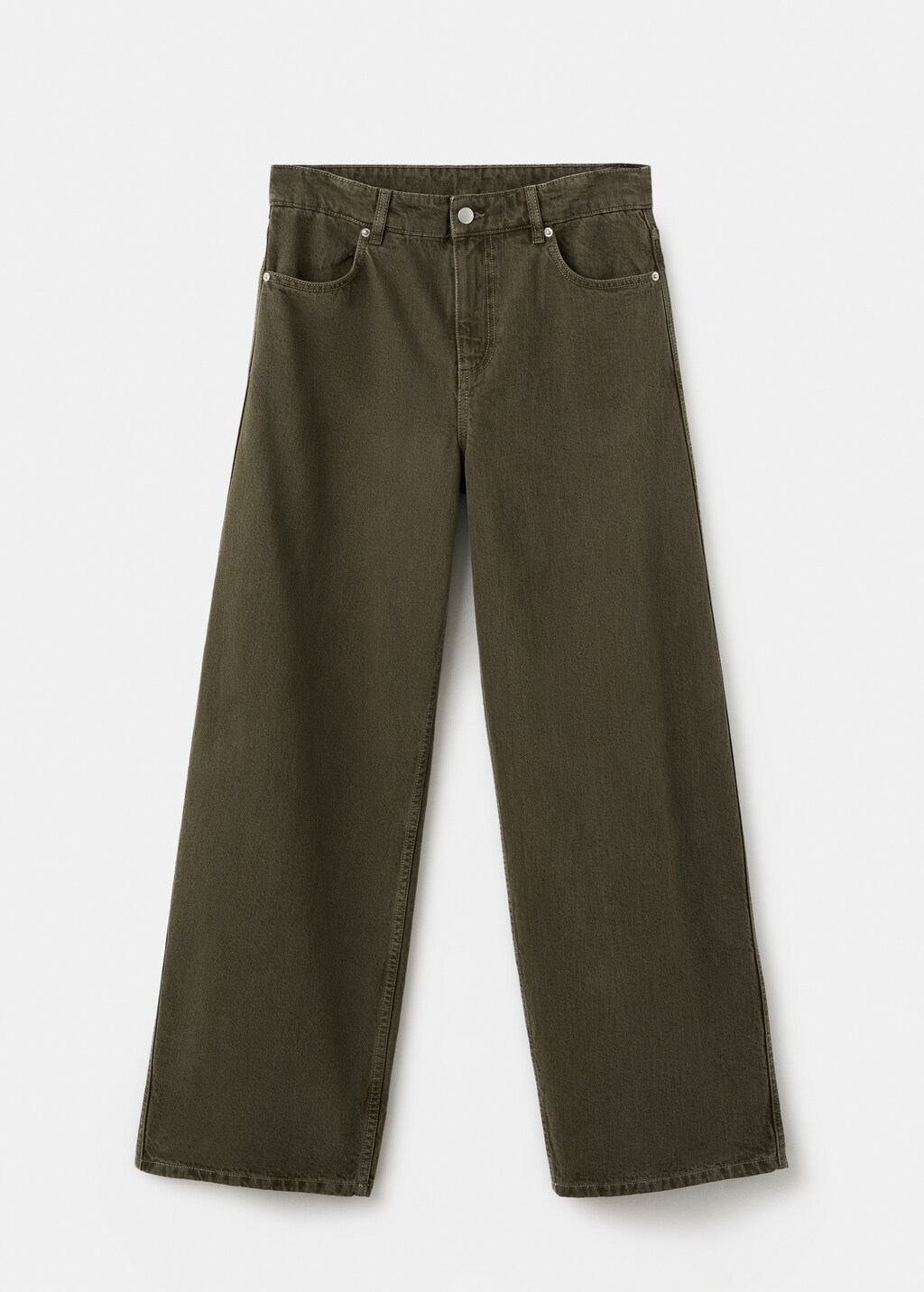 Mango Low-rise barrel jeans