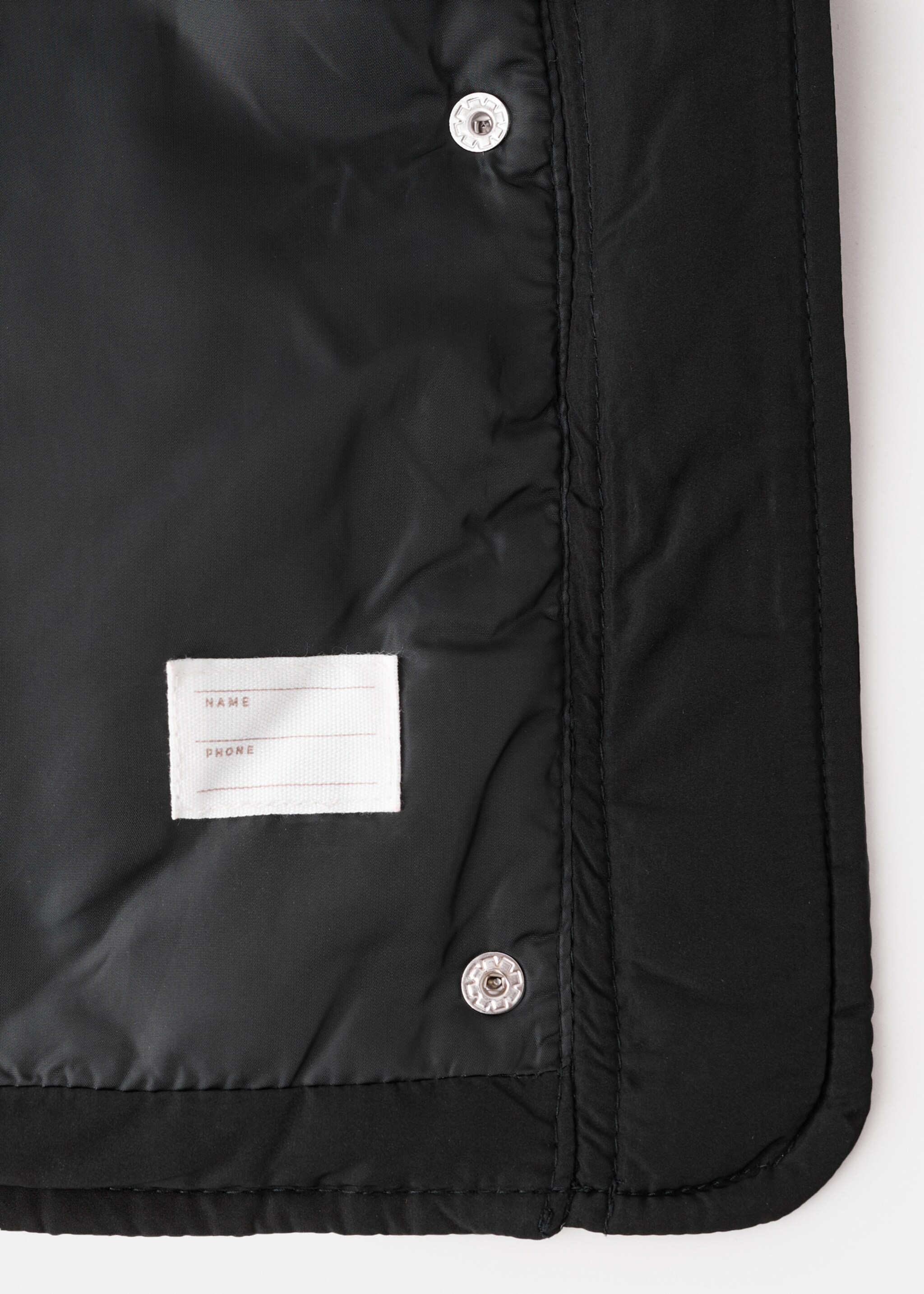 Anorak long matelassé capuche - Détail de l'article 0, Noir. Ref: 17017885-00.
