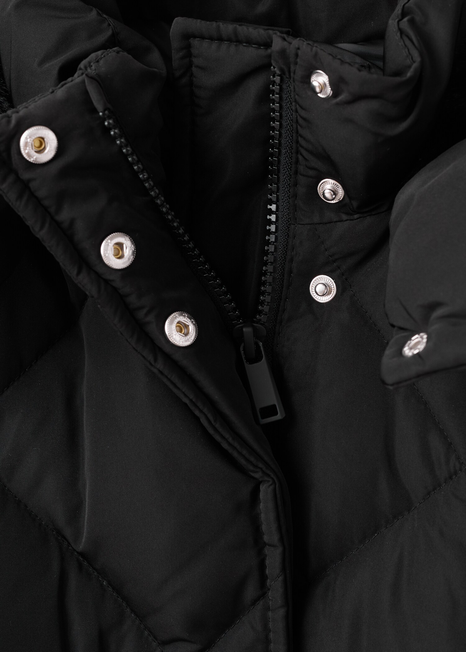 Anorak long matelassé capuche - Détail de l'article 8