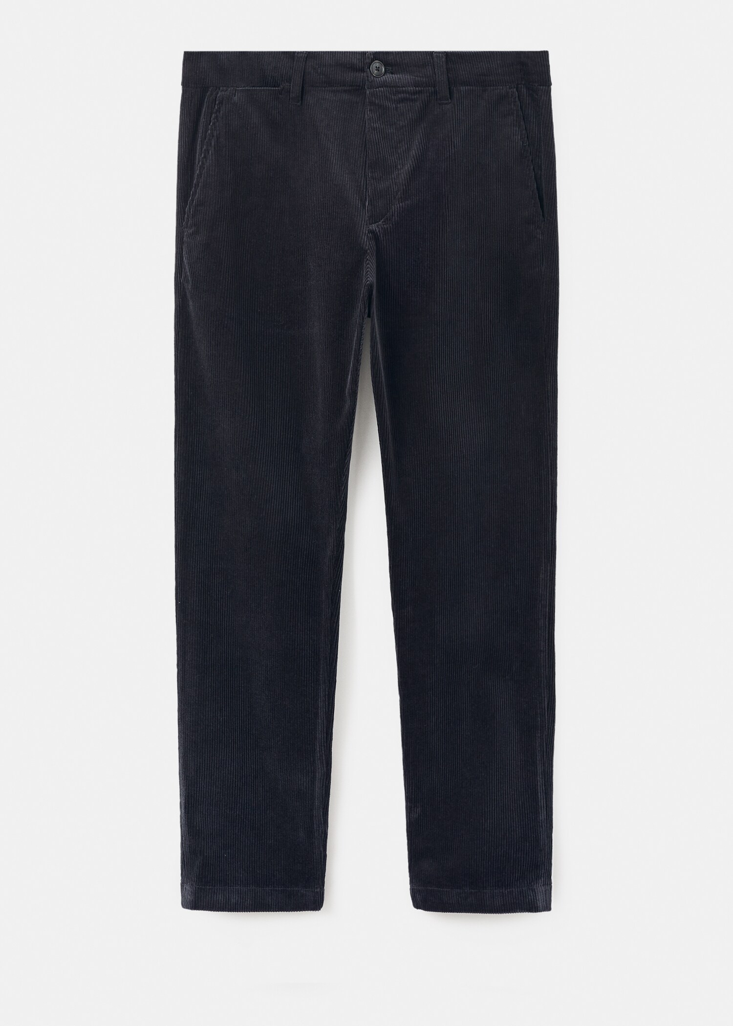 Corduroy slim-fit trousers - Article without model