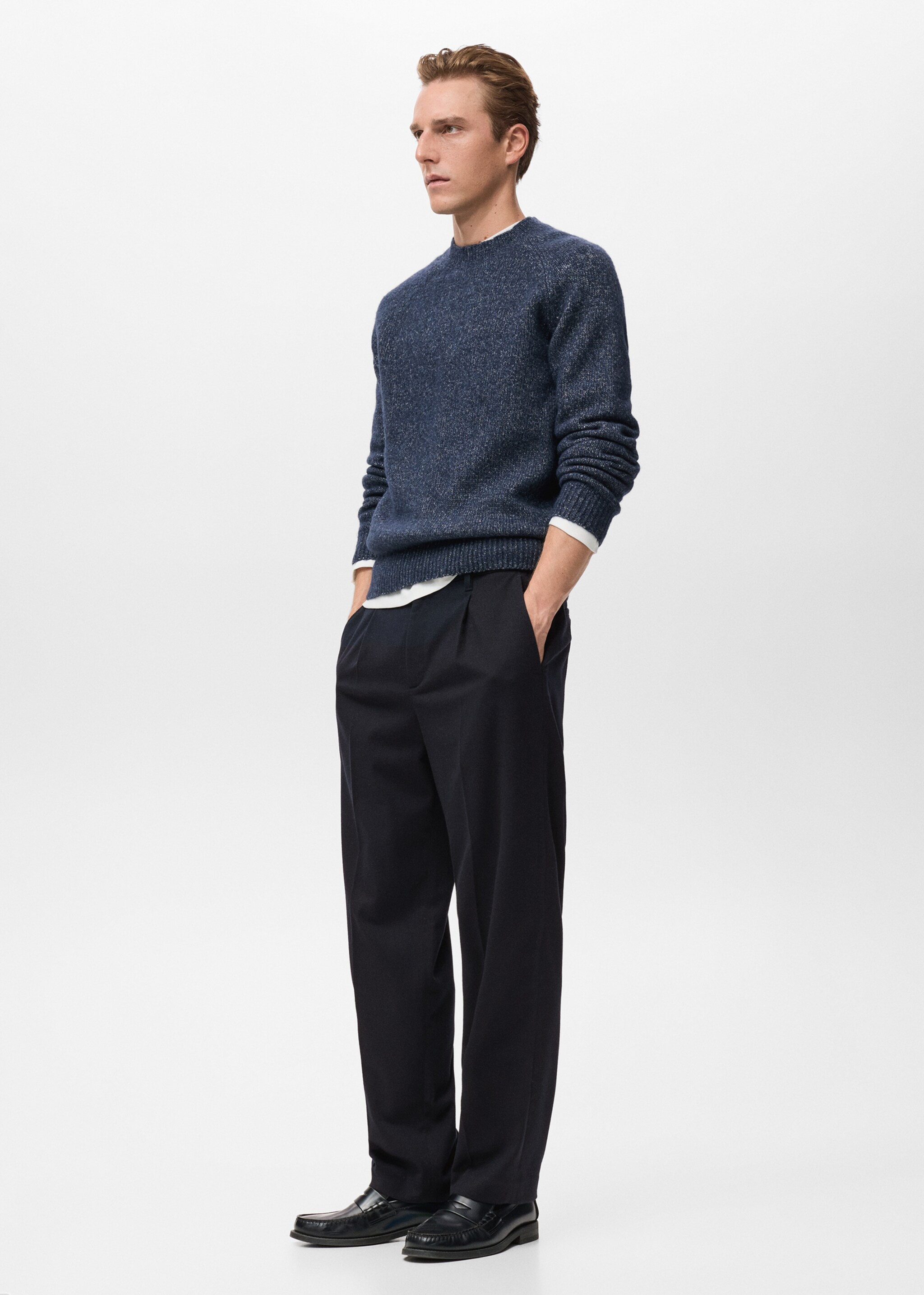 Trousers piedra - Details of the article 2, Navy. Ref: 17017888-00.