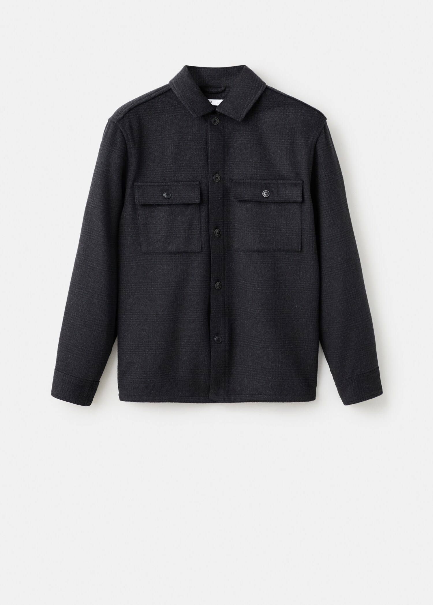 Chaqueta mezcla lana cuadros - Artículo sin modelo