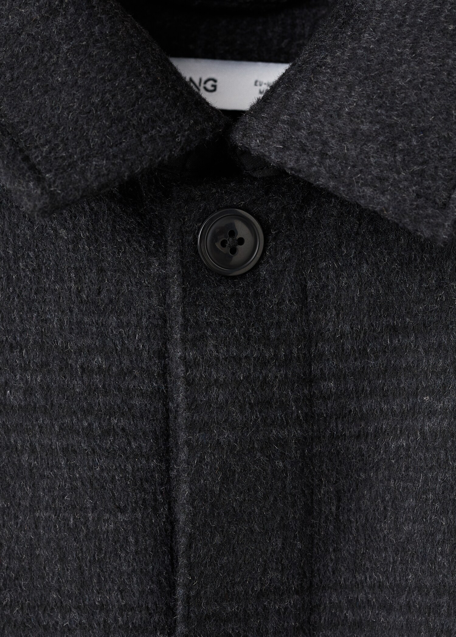 Chaqueta mezcla lana cuadros - Detalle del artículo 8