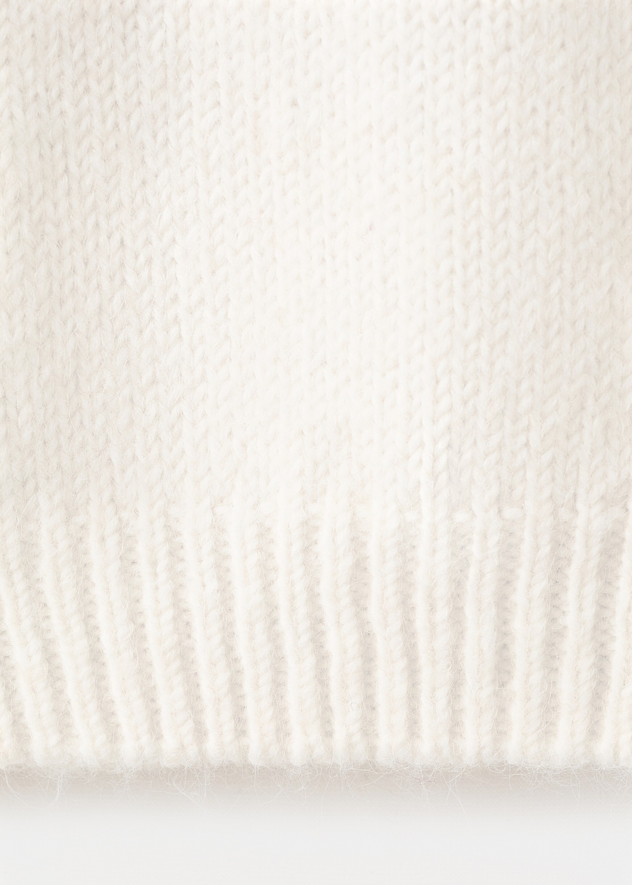 Jacquard knitted sweater - Details of the article 0, Beige. Ref: 17017899-00.