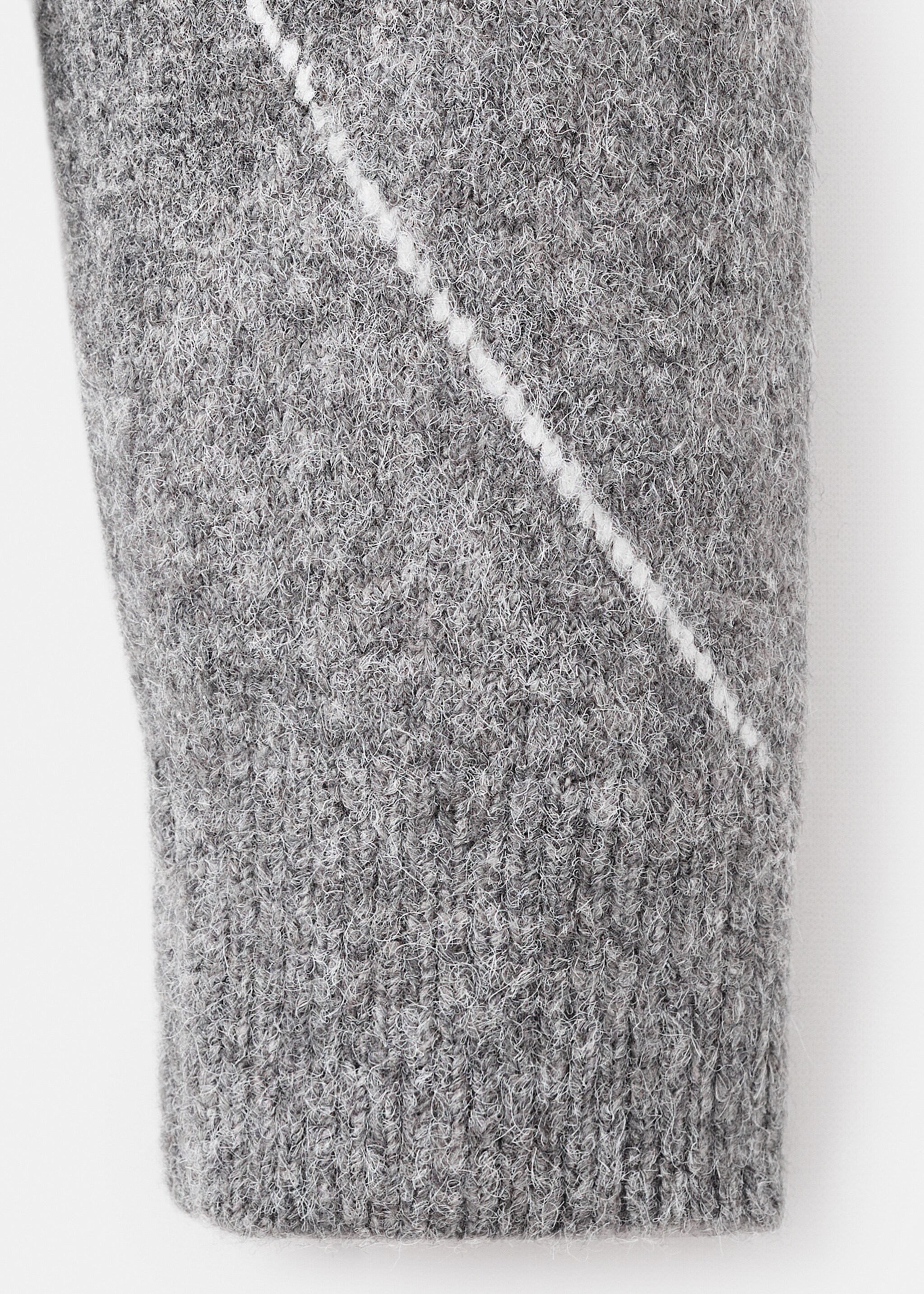 Sweater matera - Details of the article 8, Medium Heather Grey. Ref: 17017903-00.