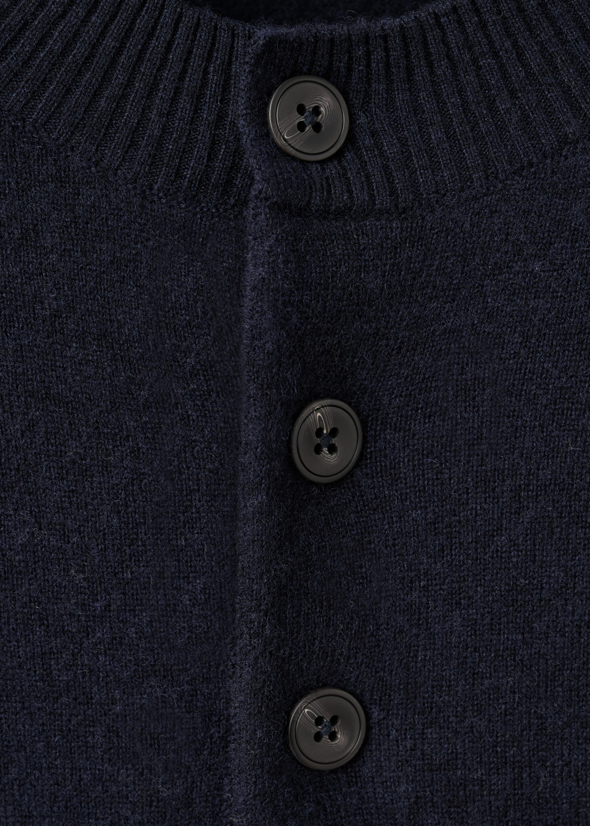 Jersey punto 100% lana extrafina - Detalle del artículo 0, Azul marino. Ref: 17017905-00.