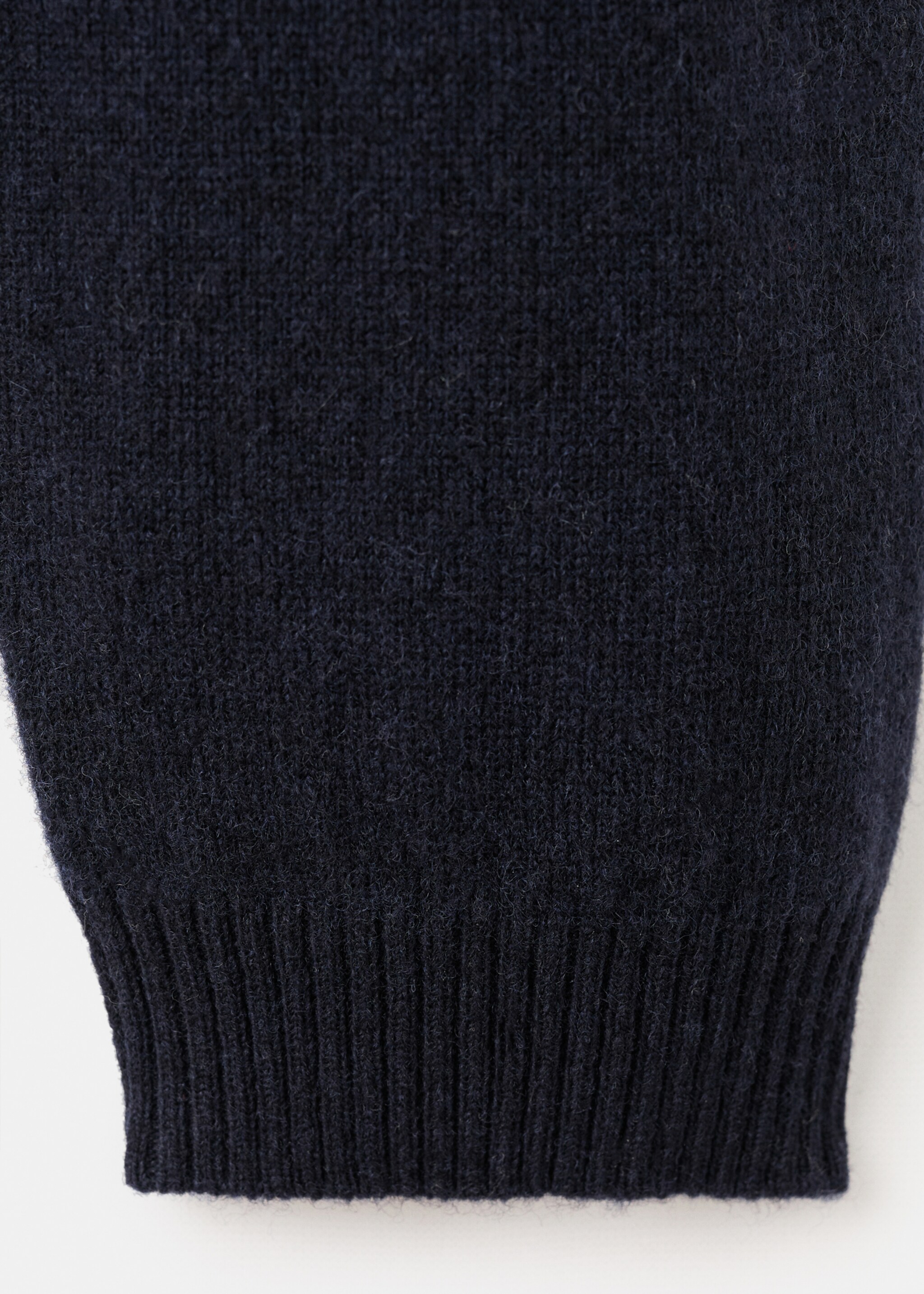 Jersey punto 100% lana extrafina - Detalle del artículo 8, Azul marino. Ref: 17017905-00.