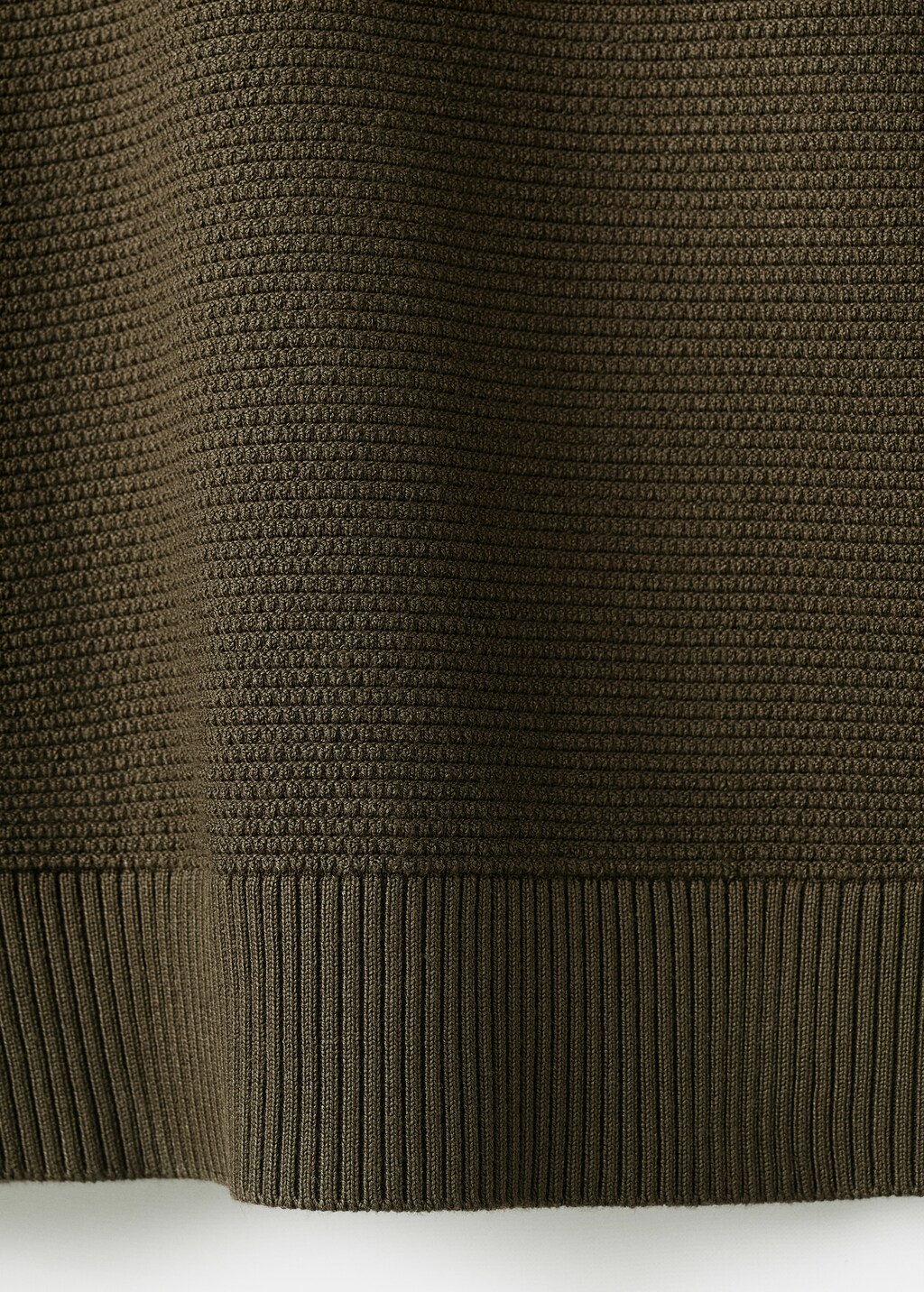 Structured perkins-neck sweater