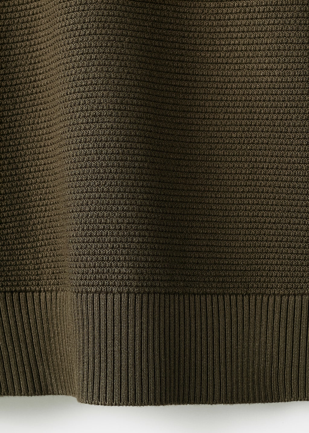 Structured perkins-neck sweater