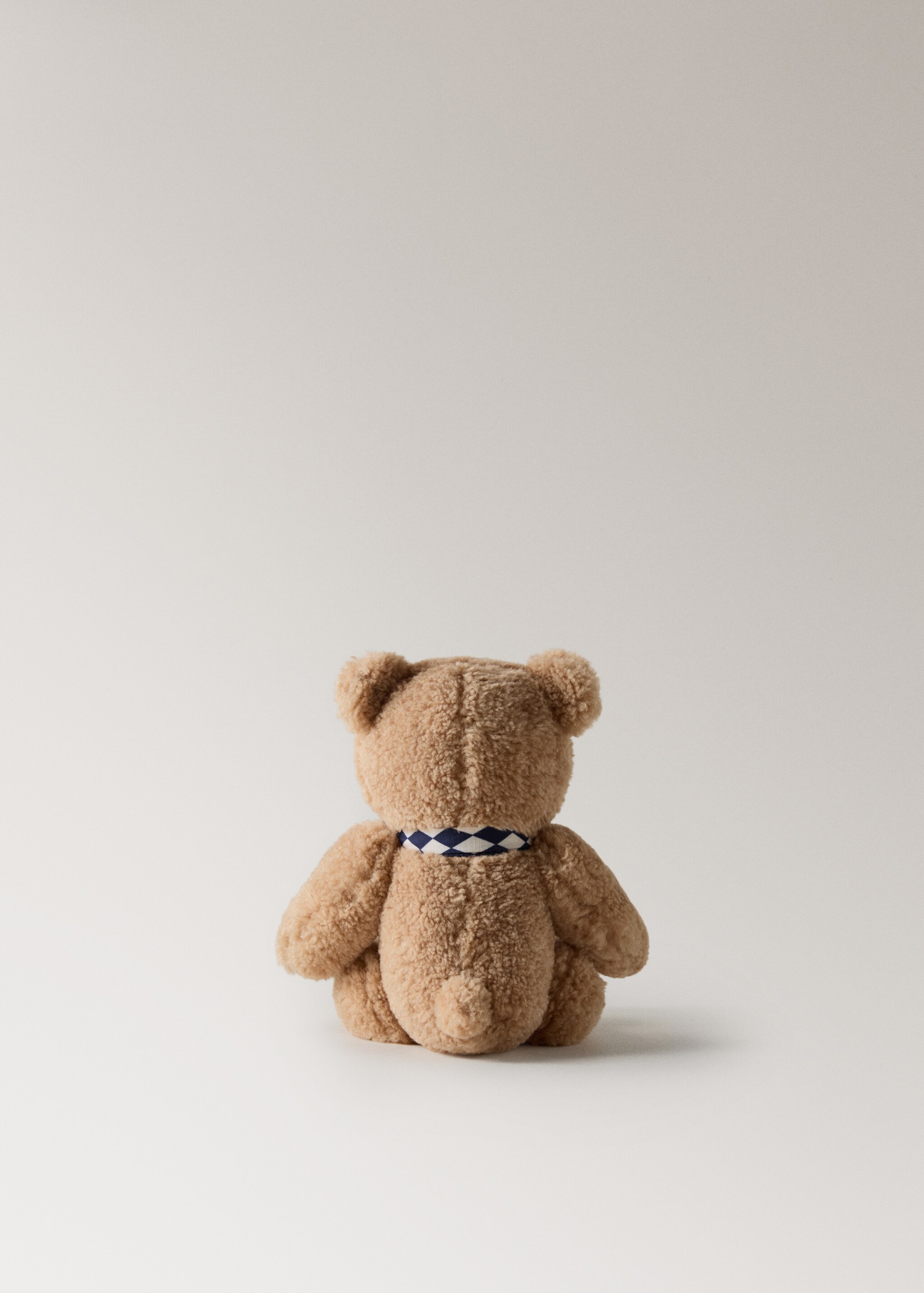 Plyšový medvěd s motýlkem Norman - Detail zboží 2, Béžová. Ref: 17017907-00.