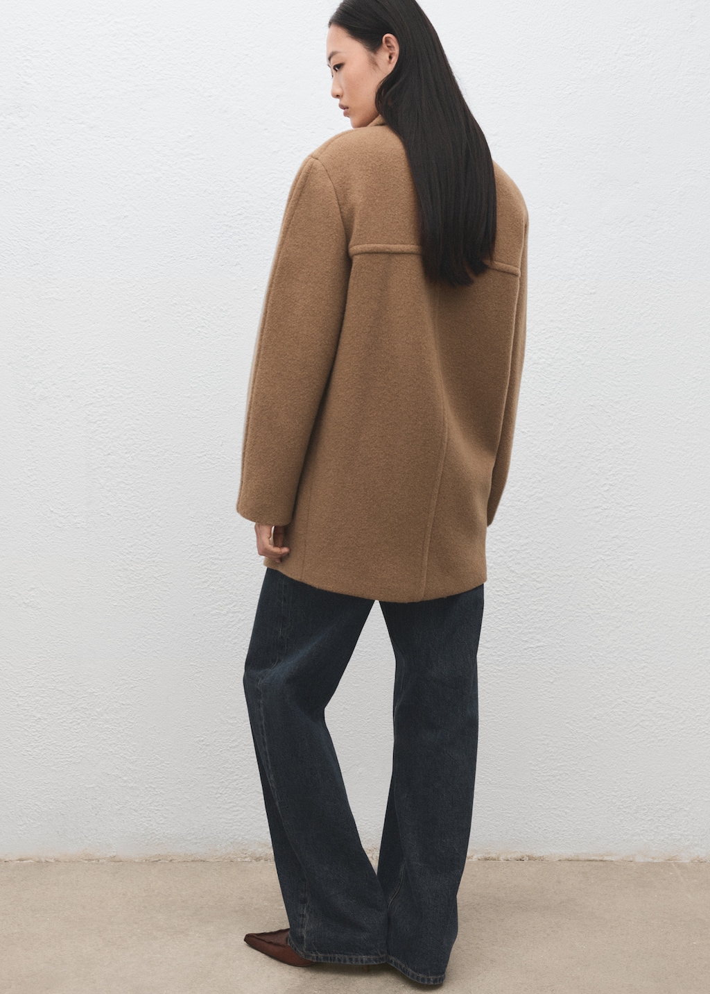 Manteco wool double-breasted coat - image 3