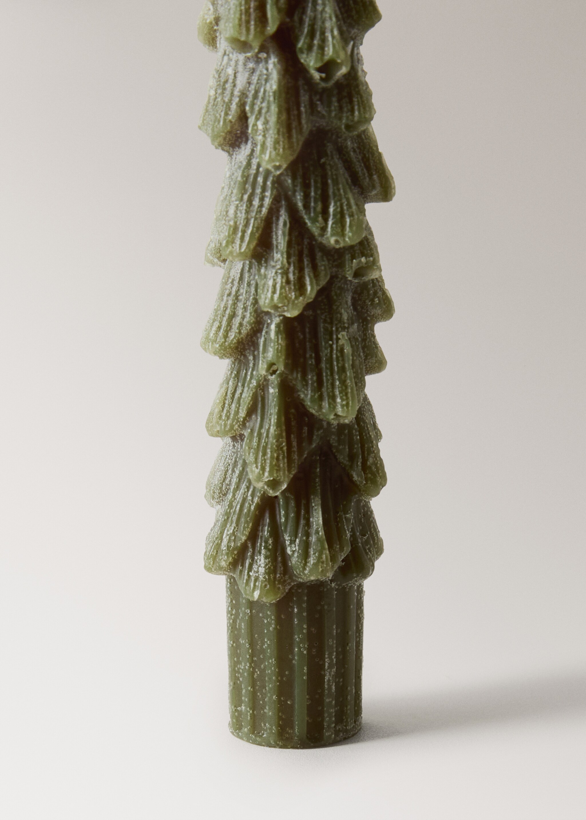 Decorative tree candles - Details of the article 2, Green. Ref: 17018286-00.