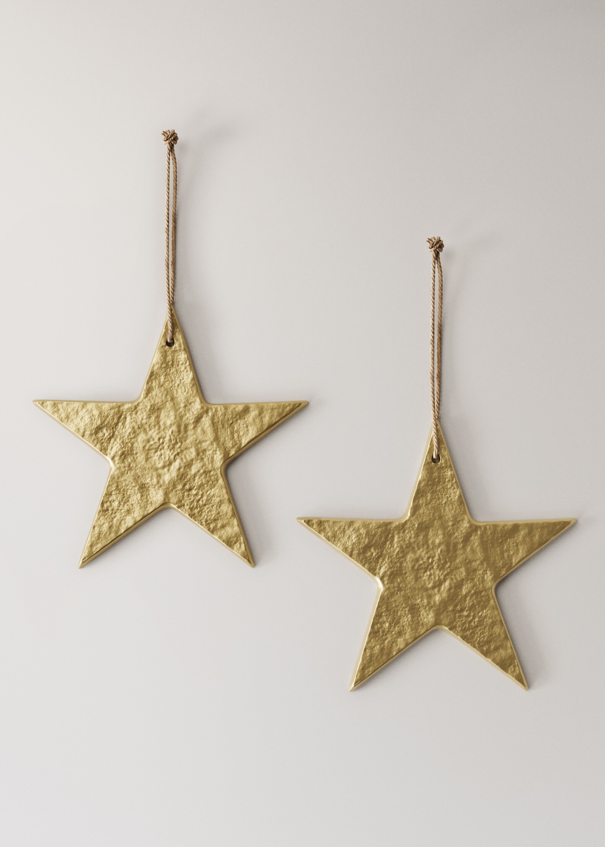 Star tree decoration set - Article without model, Gold. Ref: 17018292-00.