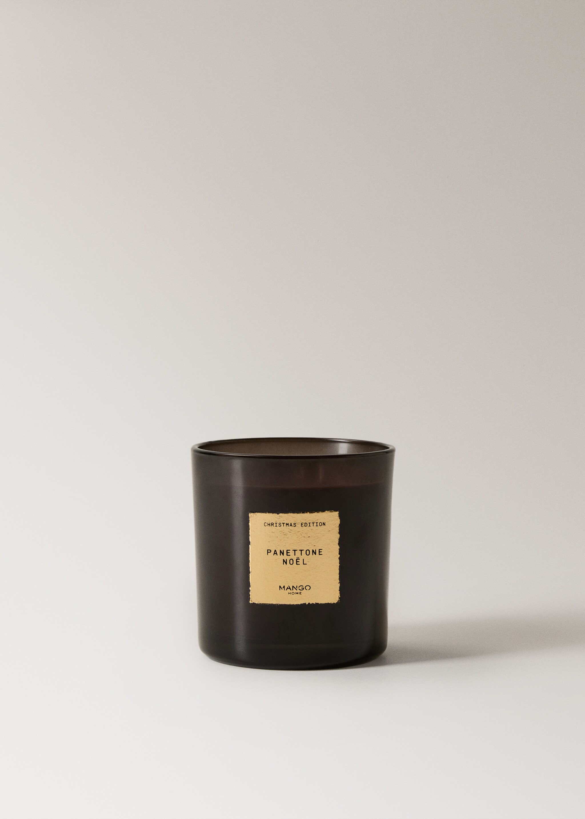 Panettone Noël scented candle - Article without model, Gold. Ref: 17018297-00.