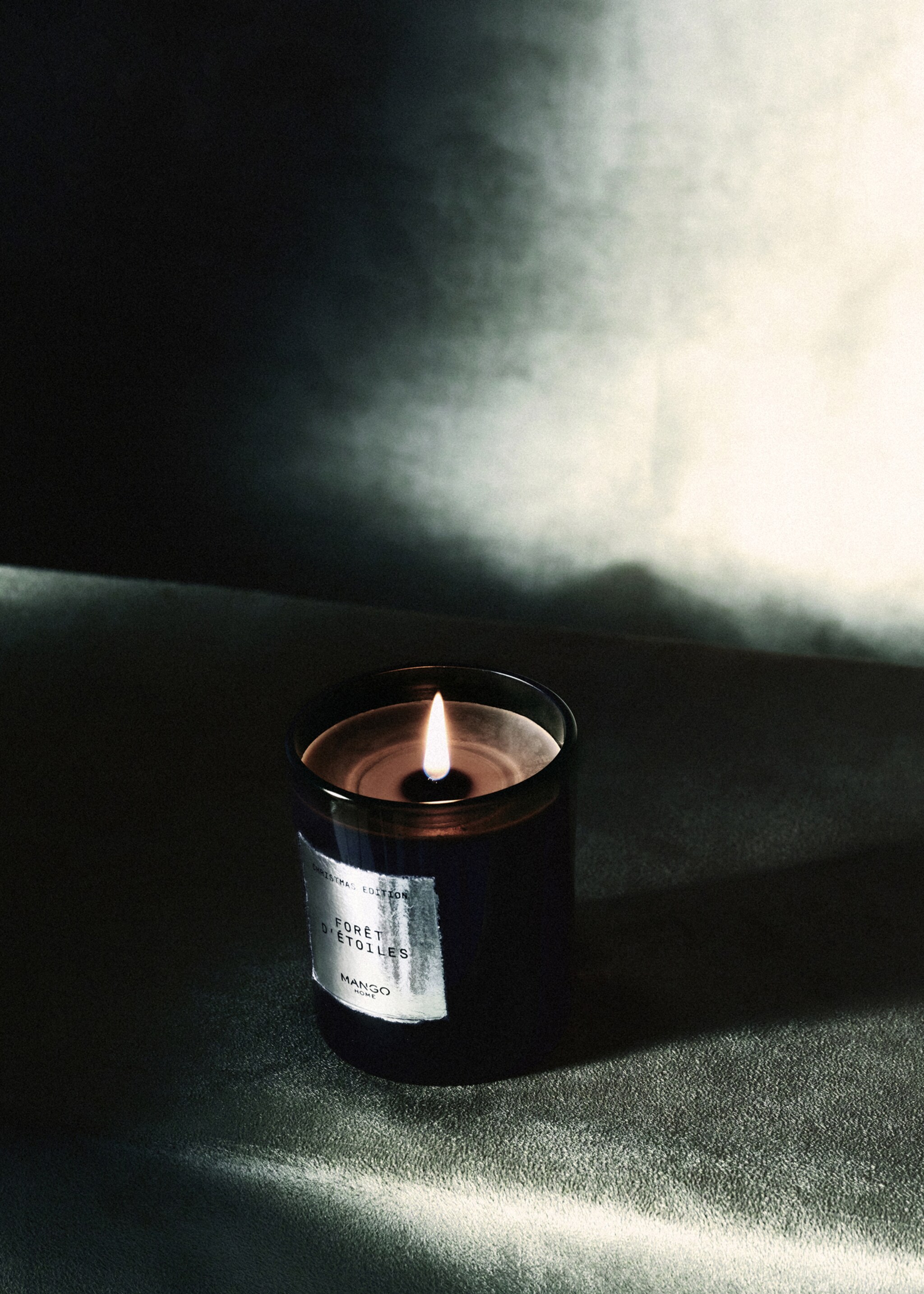 Aromatická svíčka Foret d'Étoiles 200 g - Detail zboží 6, Stříbrná. Ref: 17018298-00.